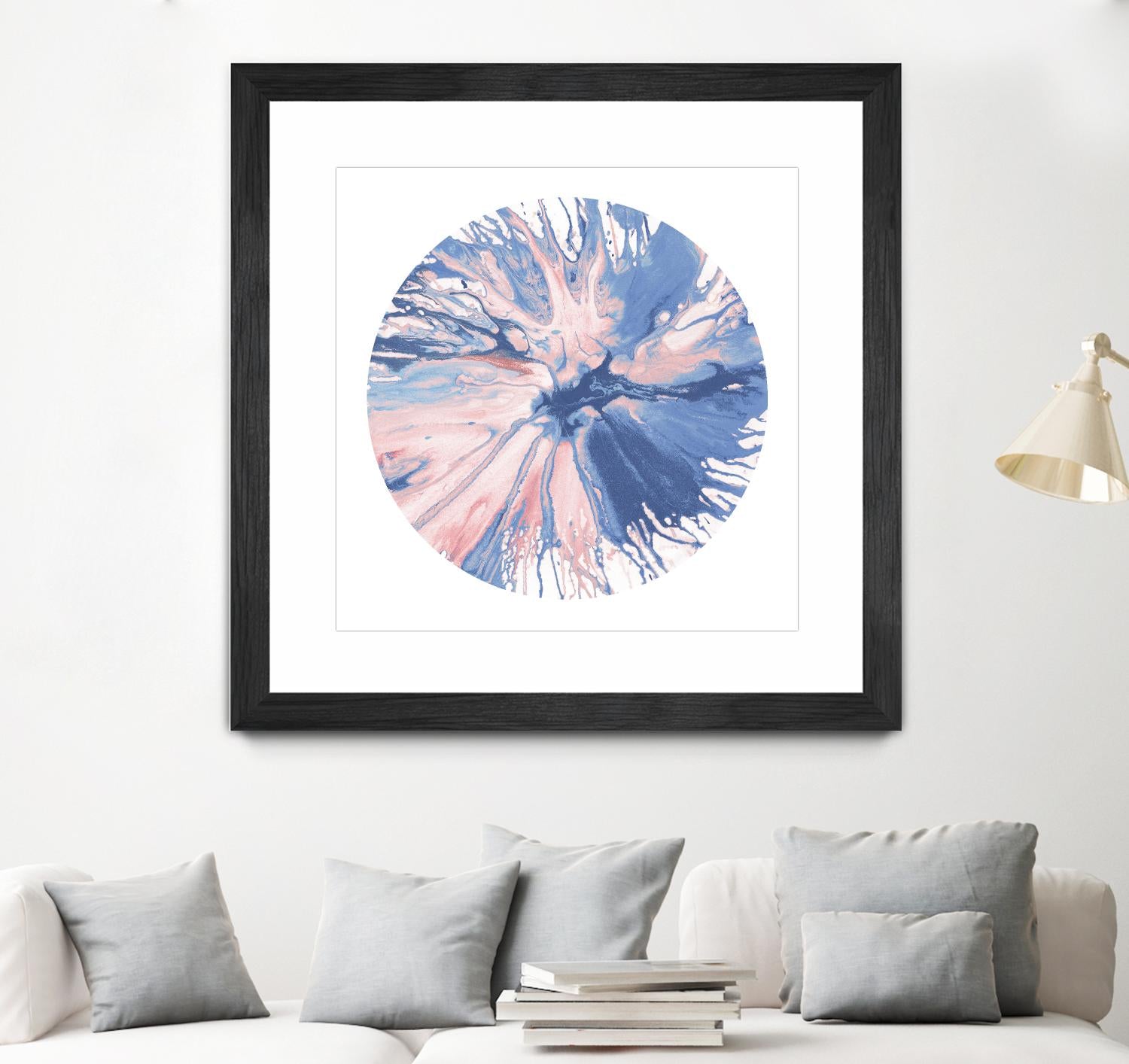 Spin Art 21 by Kyle Goderwis on GIANT ART - purple abstract