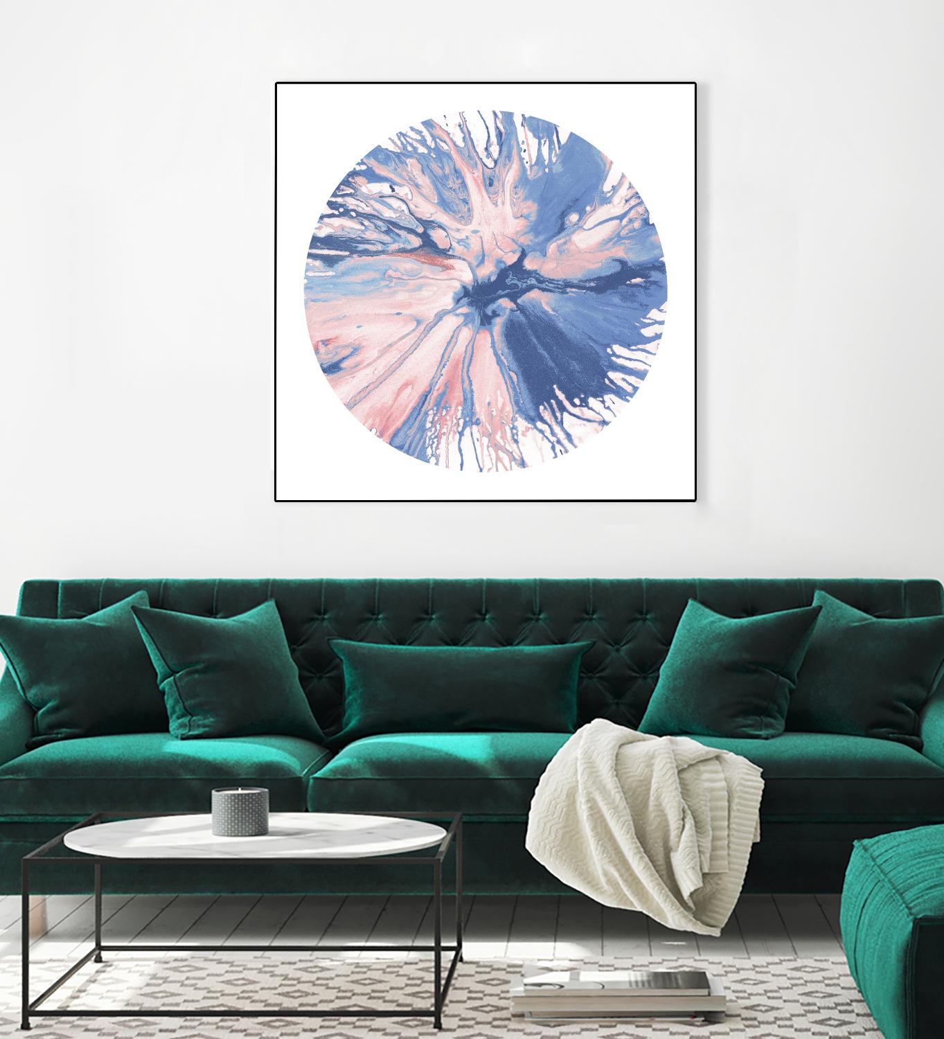 Spin Art 21 by Kyle Goderwis on GIANT ART - purple abstract