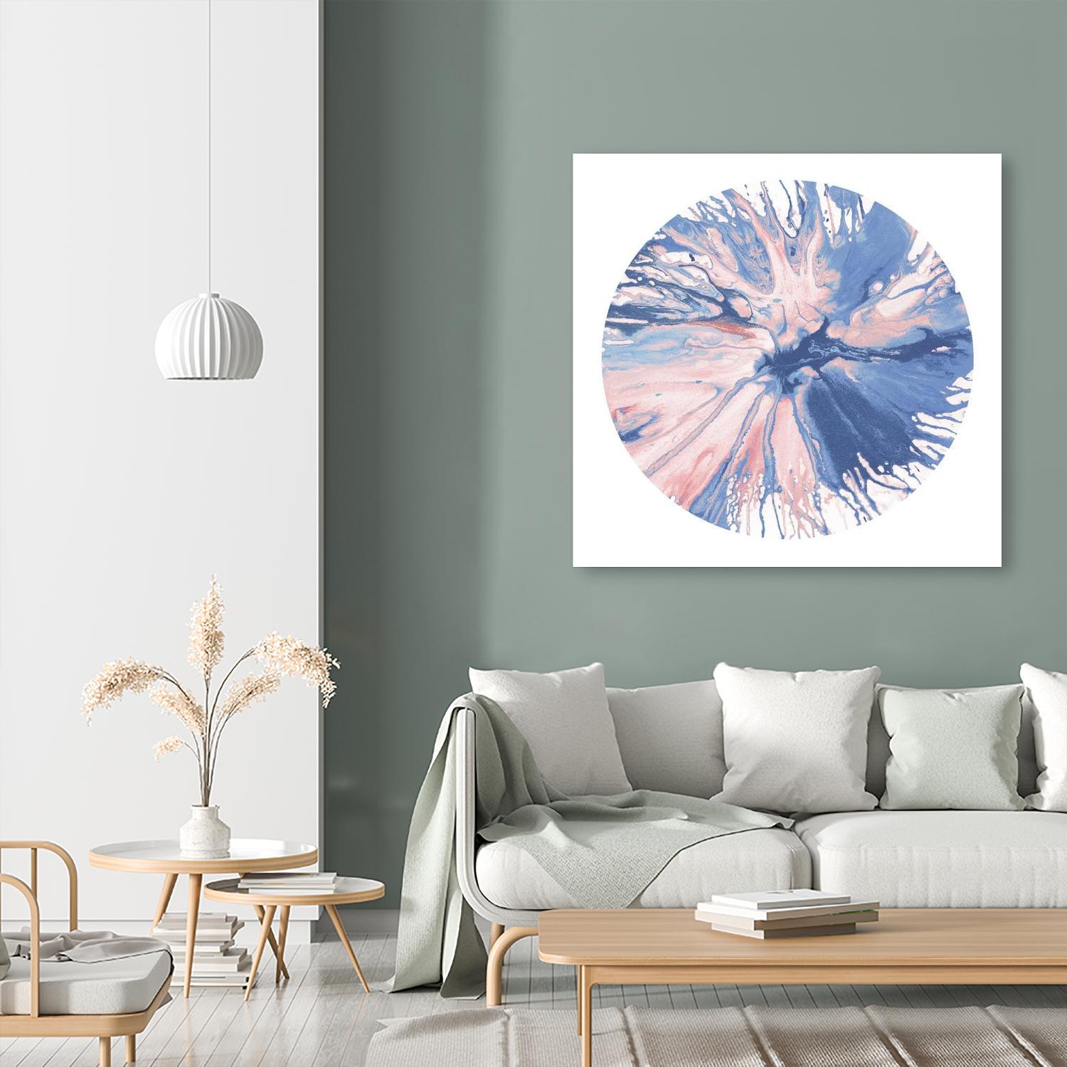 Spin Art 21 by Kyle Goderwis on GIANT ART - purple abstract