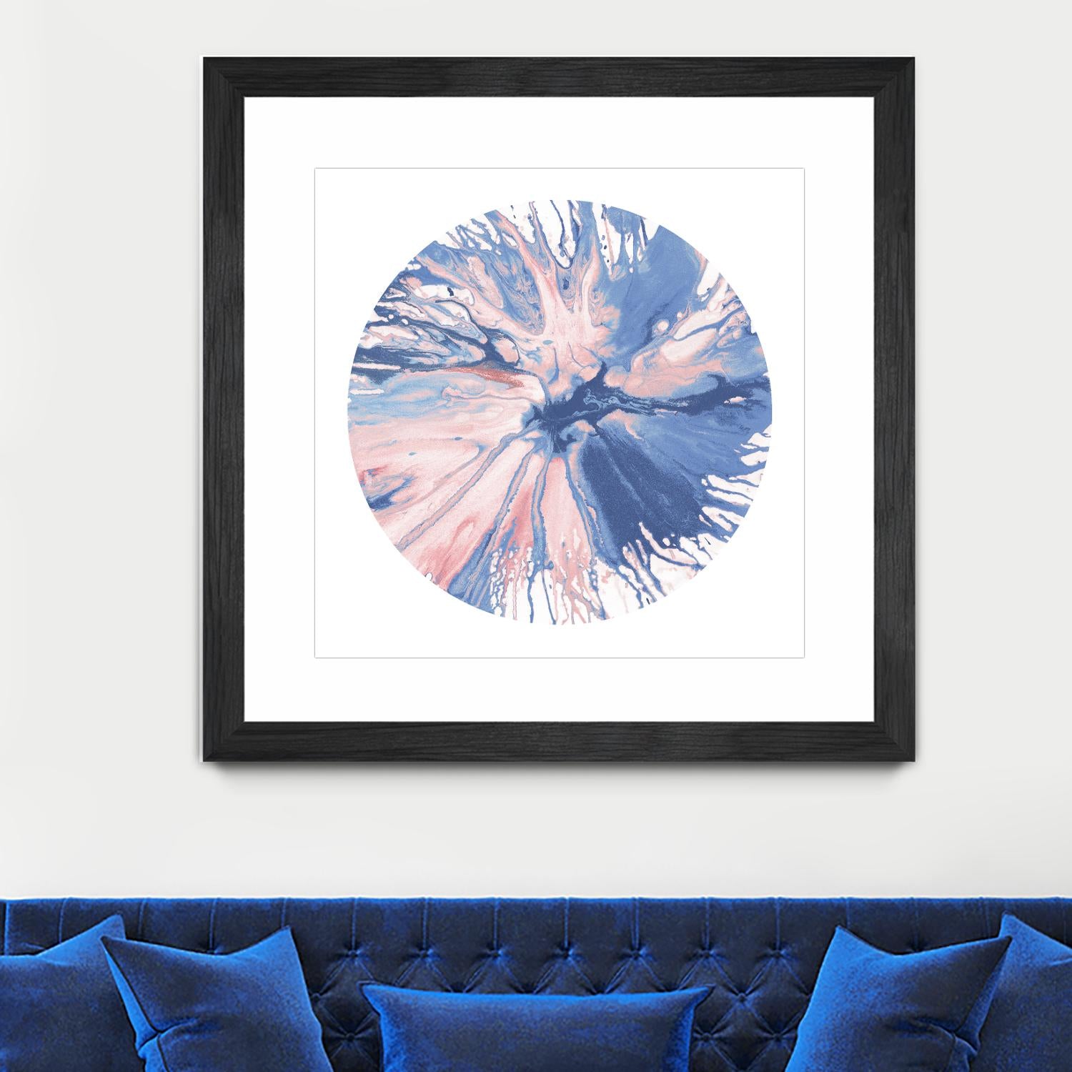 Spin Art 21 by Kyle Goderwis on GIANT ART - purple abstract