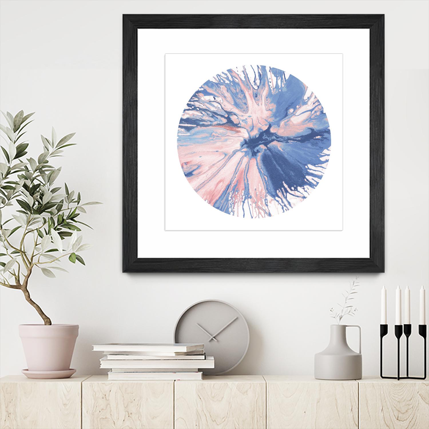 Spin Art 21 by Kyle Goderwis on GIANT ART - purple abstract