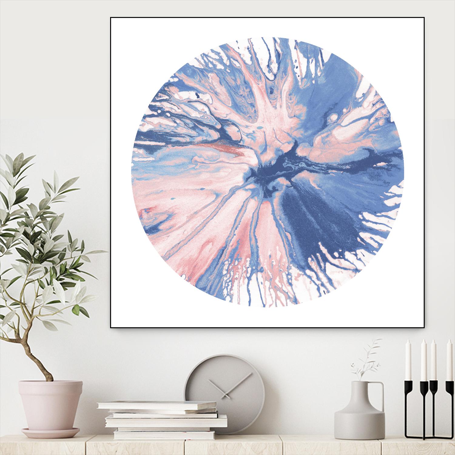 Spin Art 21 by Kyle Goderwis on GIANT ART - purple abstract