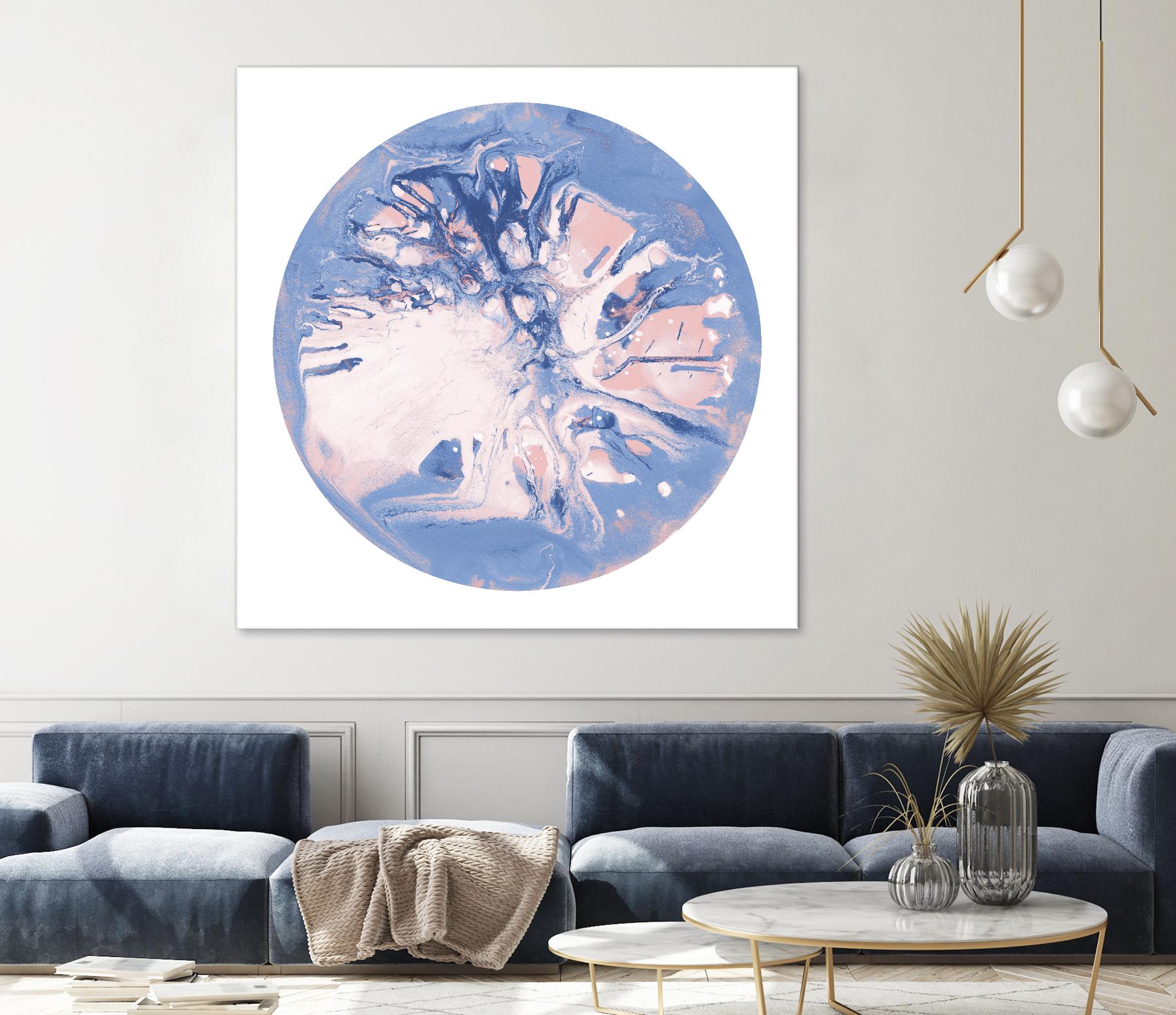 Spin Art 22 by Kyle Goderwis on GIANT ART - purple abstract