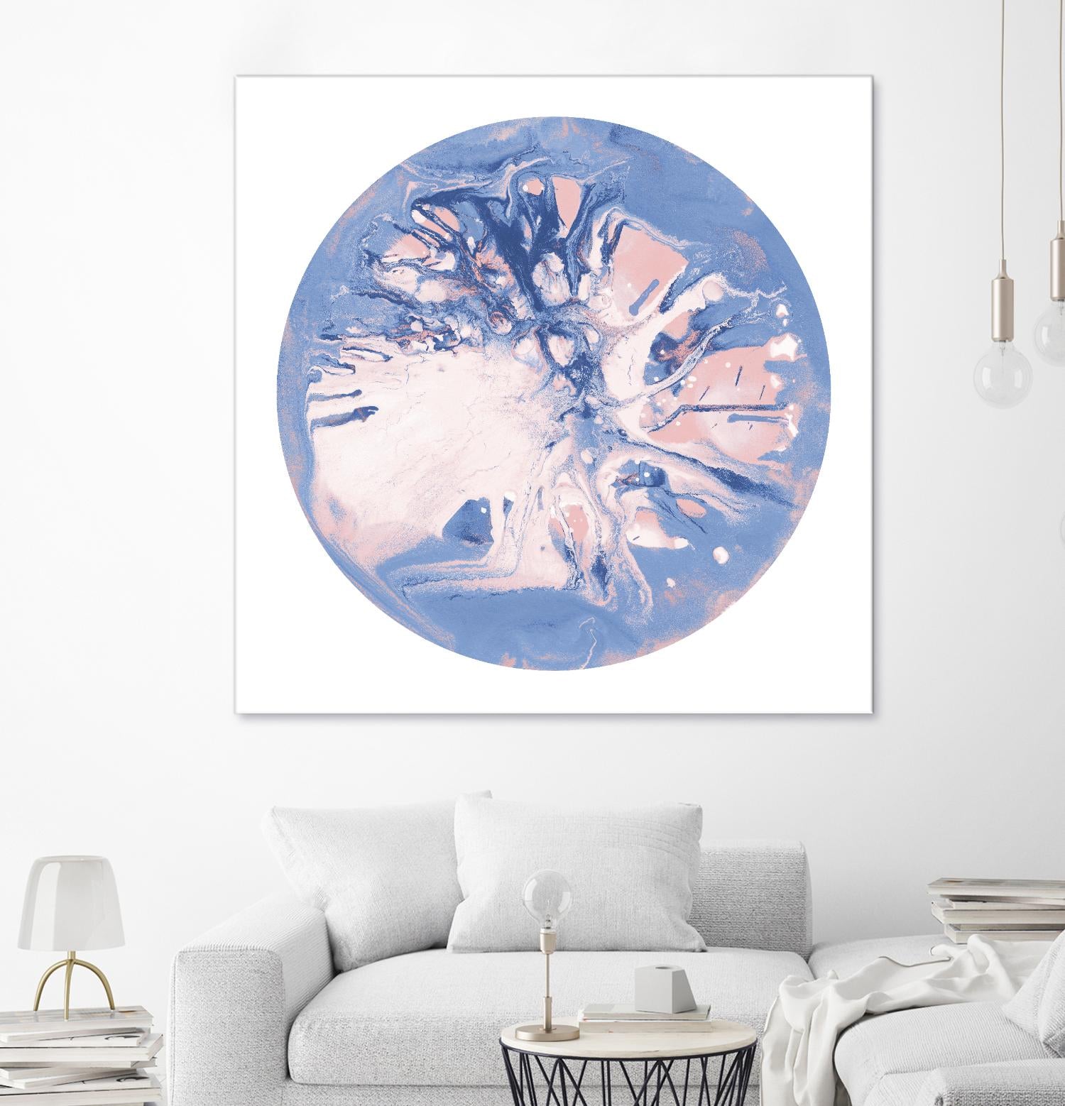 Spin Art 22 by Kyle Goderwis on GIANT ART - purple abstract