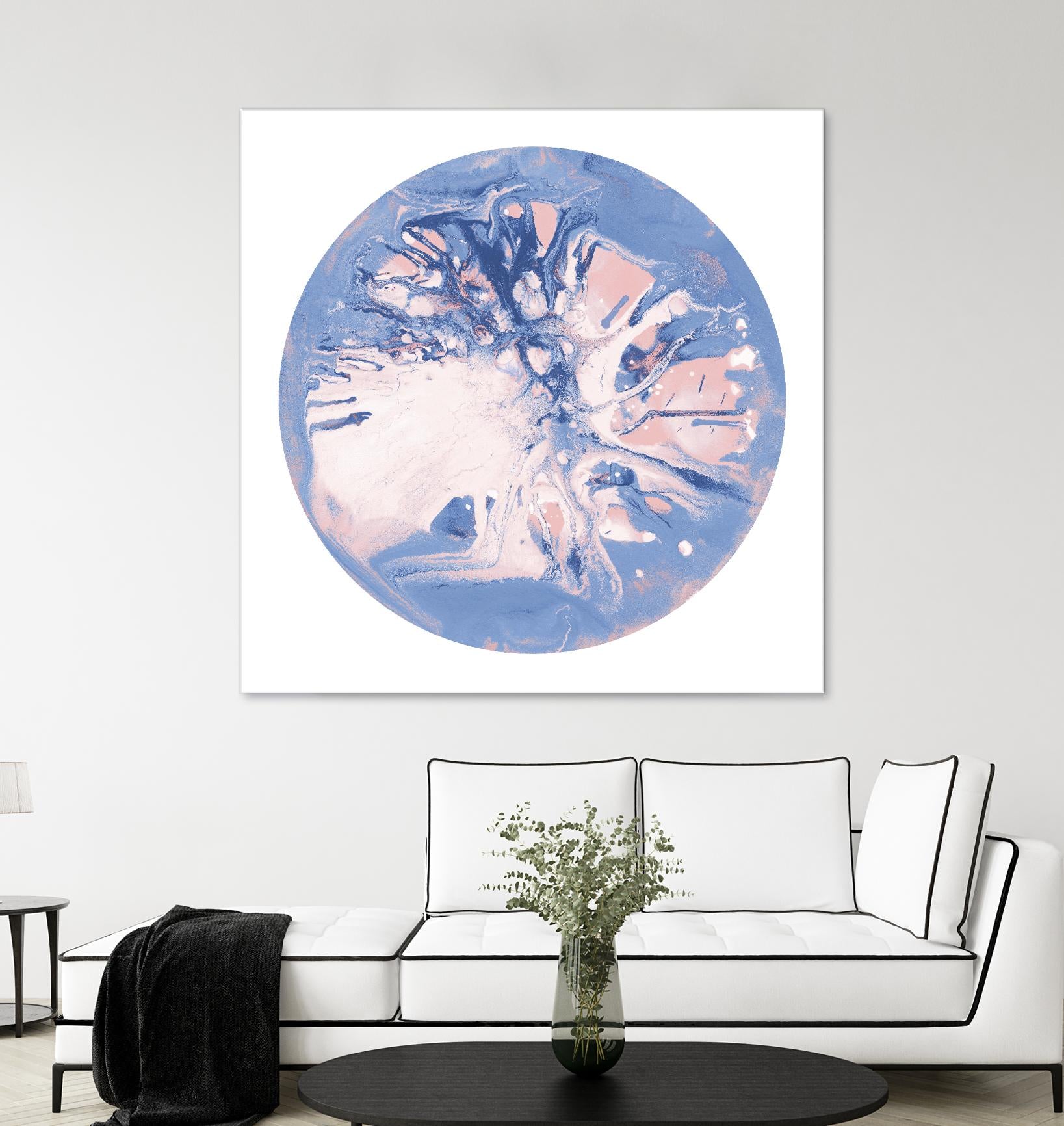 Spin Art 22 by Kyle Goderwis on GIANT ART - purple abstract