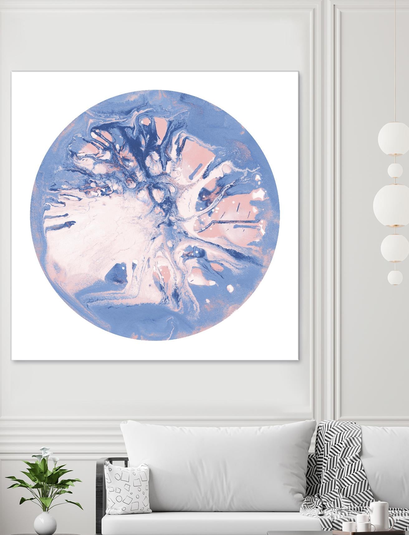 Spin Art 22 by Kyle Goderwis on GIANT ART - purple abstract