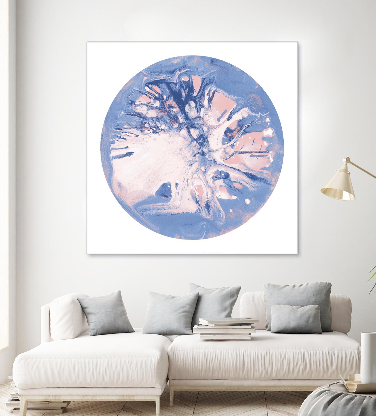 Spin Art 22 by Kyle Goderwis on GIANT ART - purple abstract