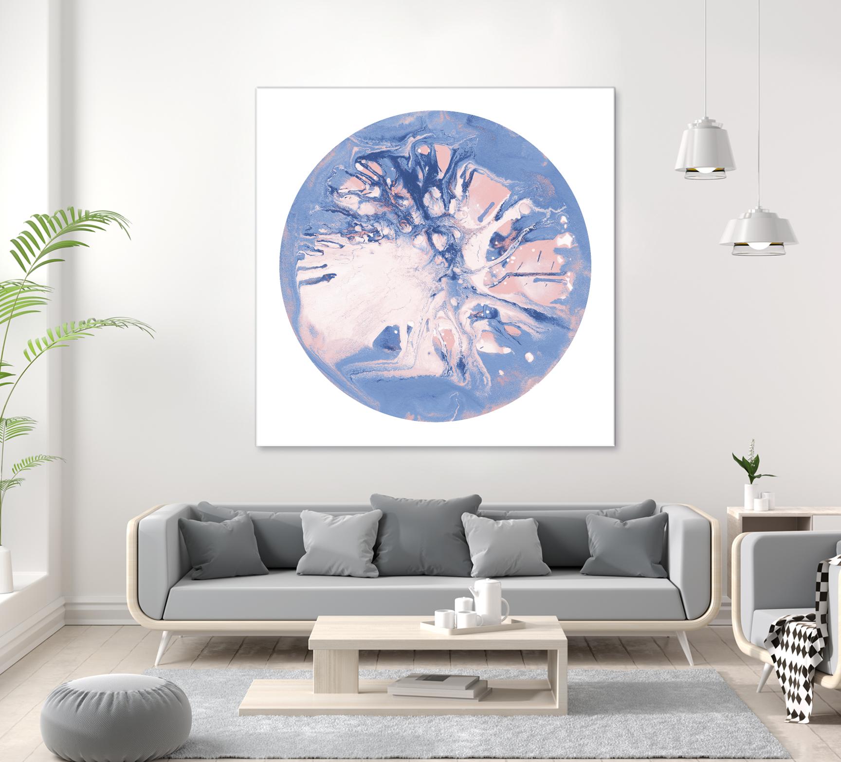 Spin Art 22 by Kyle Goderwis on GIANT ART - purple abstract