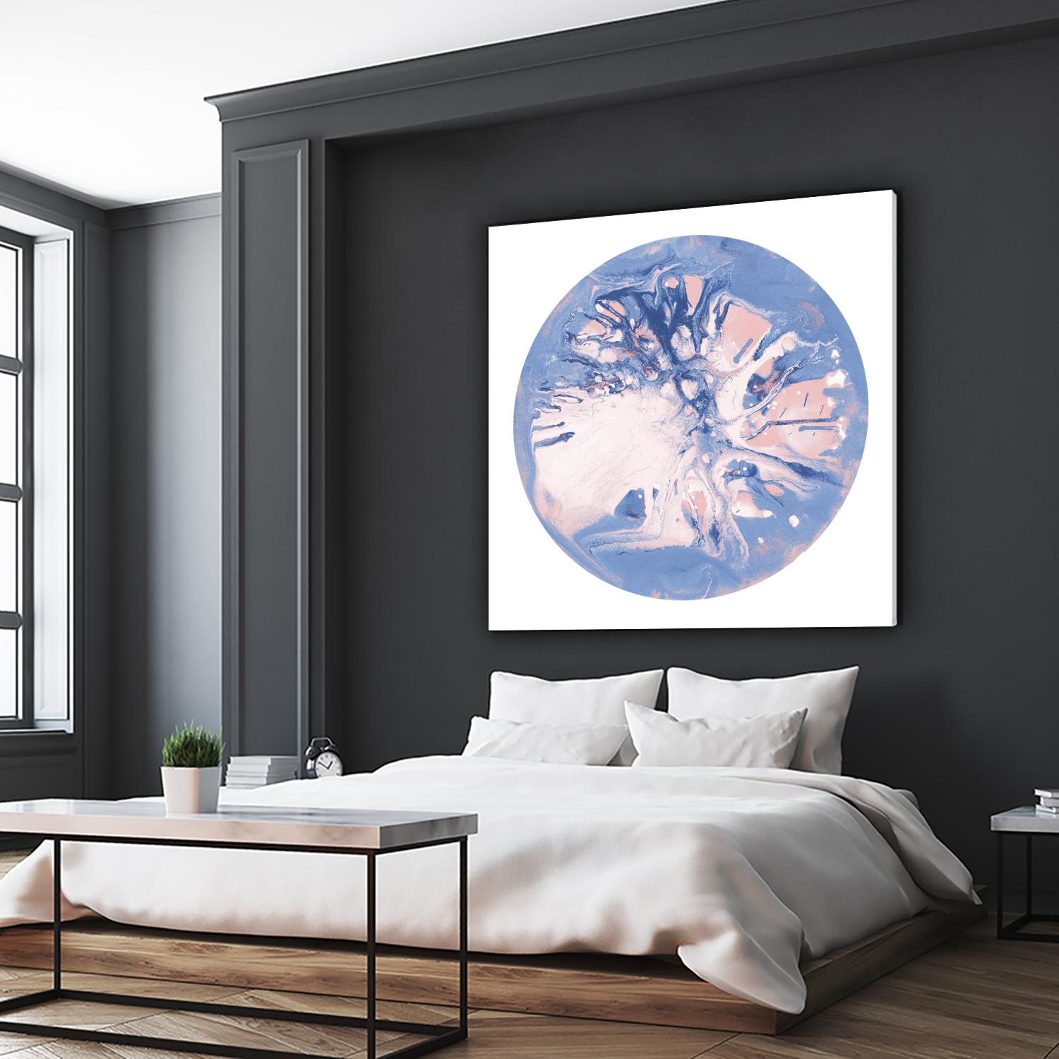 Spin Art 22 by Kyle Goderwis on GIANT ART - purple abstract