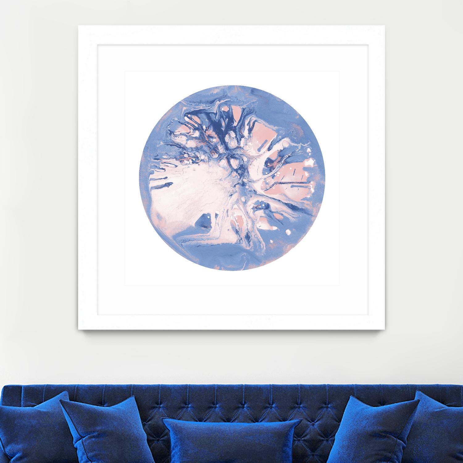 Spin Art 22 by Kyle Goderwis on GIANT ART - purple abstract