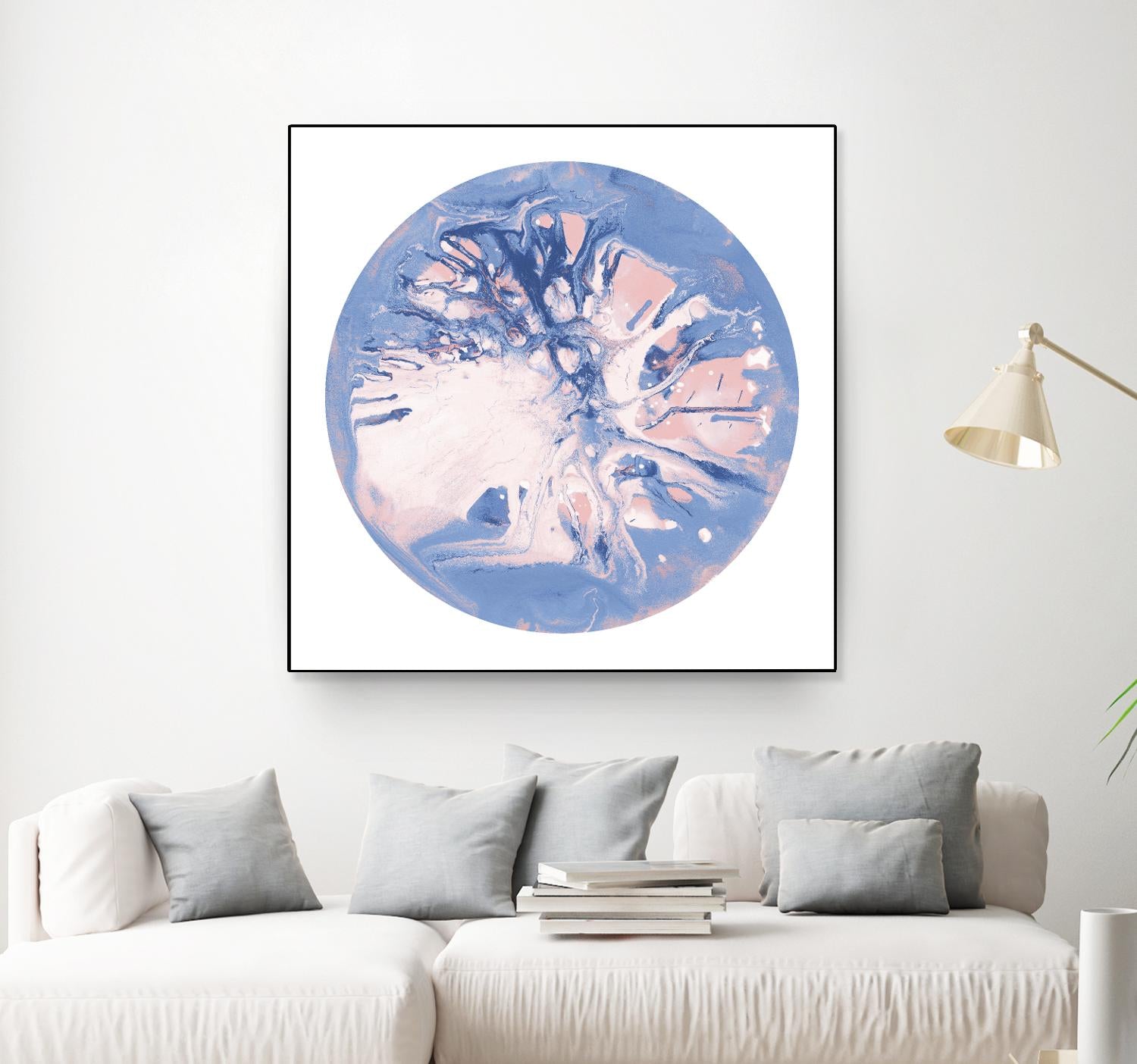 Spin Art 22 by Kyle Goderwis on GIANT ART - purple abstract