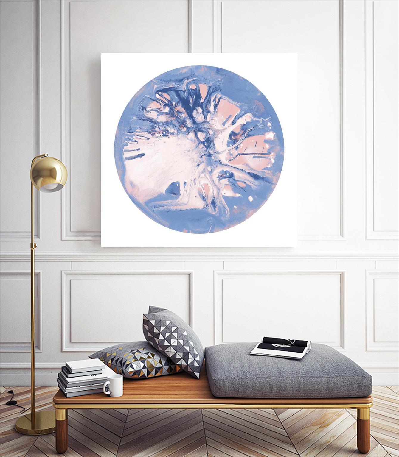 Spin Art 22 by Kyle Goderwis on GIANT ART - purple abstract