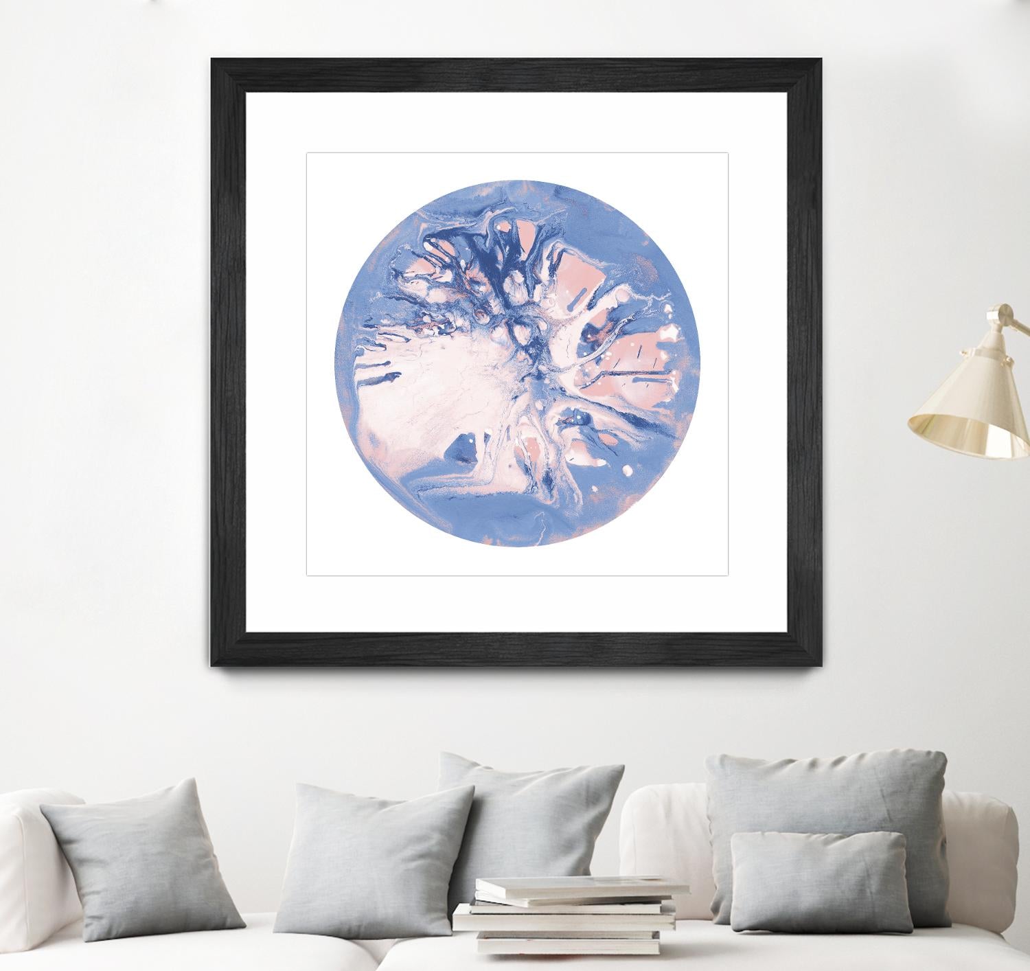 Spin Art 22 by Kyle Goderwis on GIANT ART - purple abstract