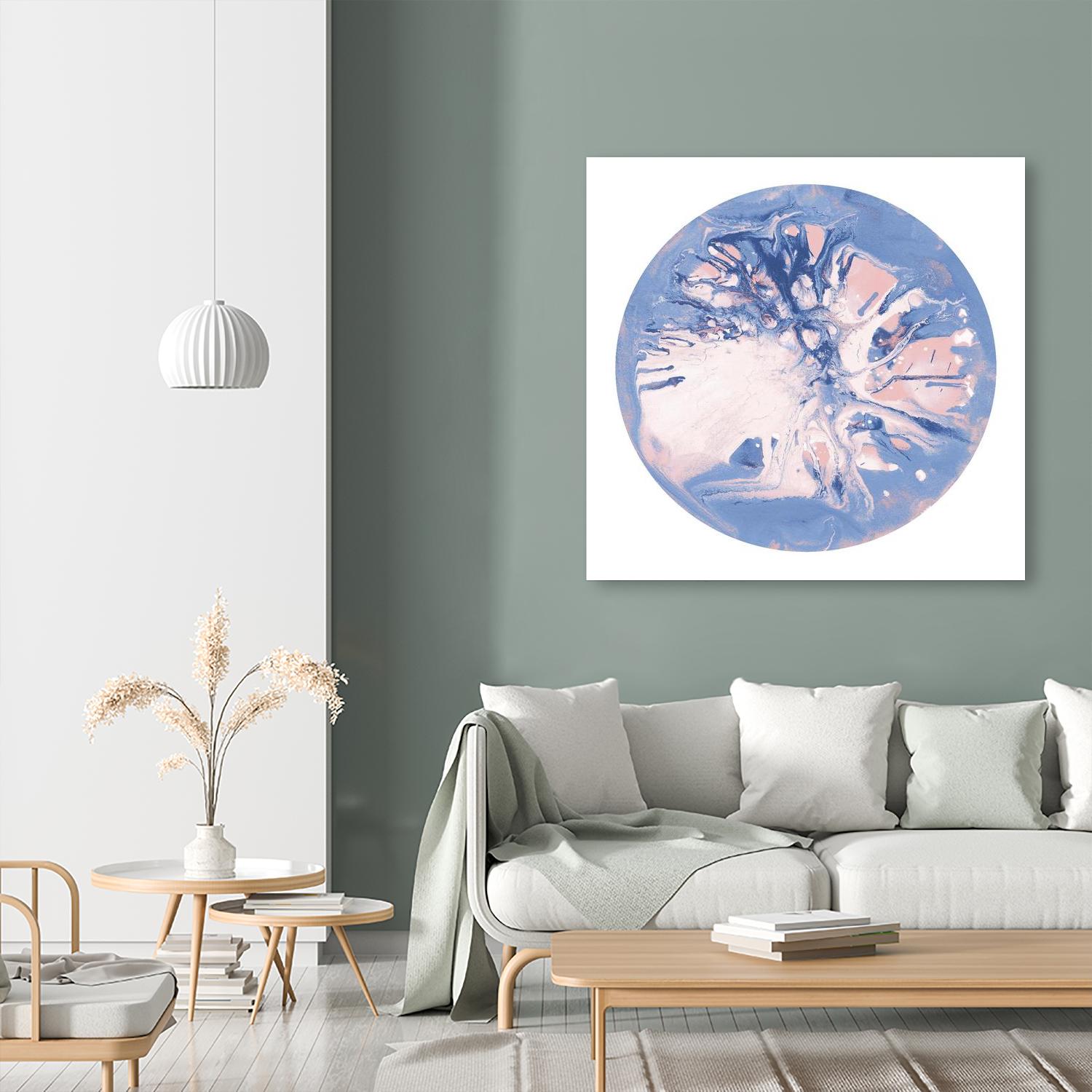 Spin Art 22 by Kyle Goderwis on GIANT ART - purple abstract