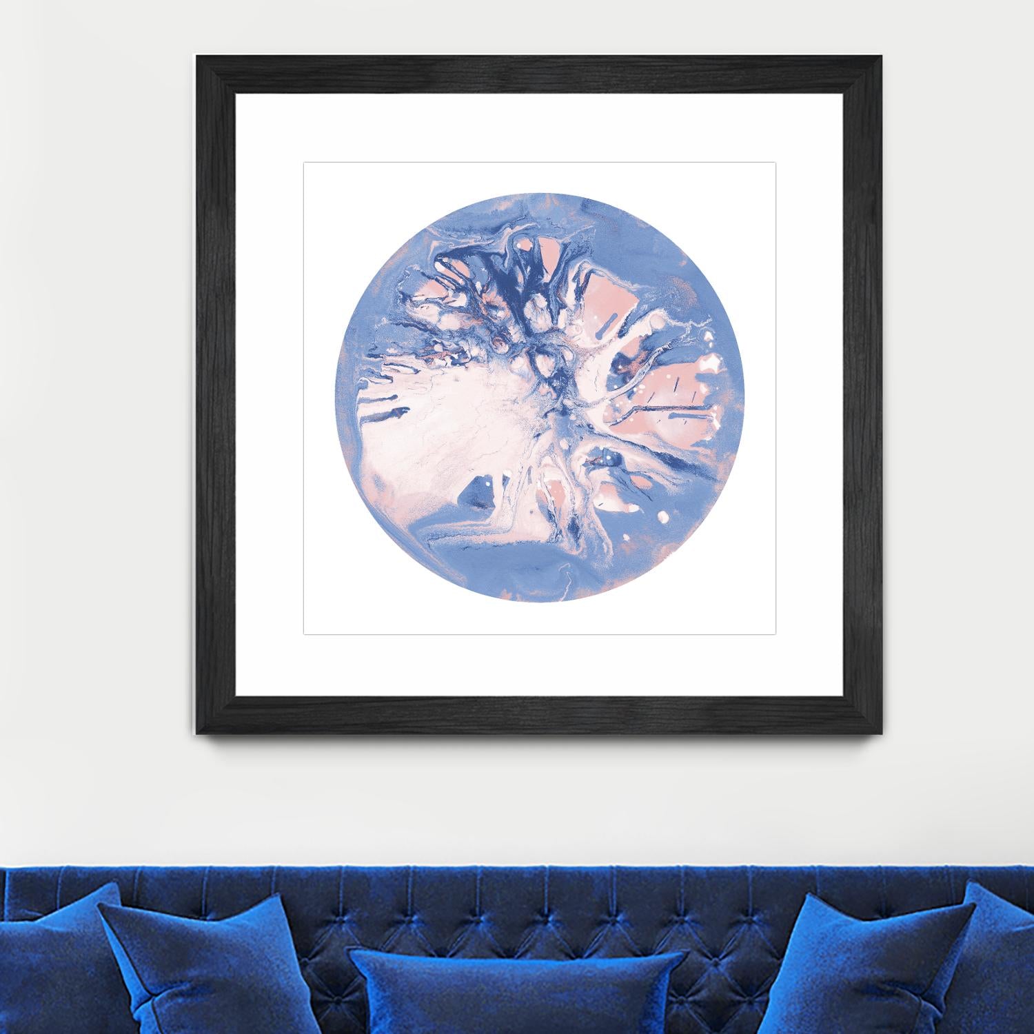 Spin Art 22 by Kyle Goderwis on GIANT ART - purple abstract