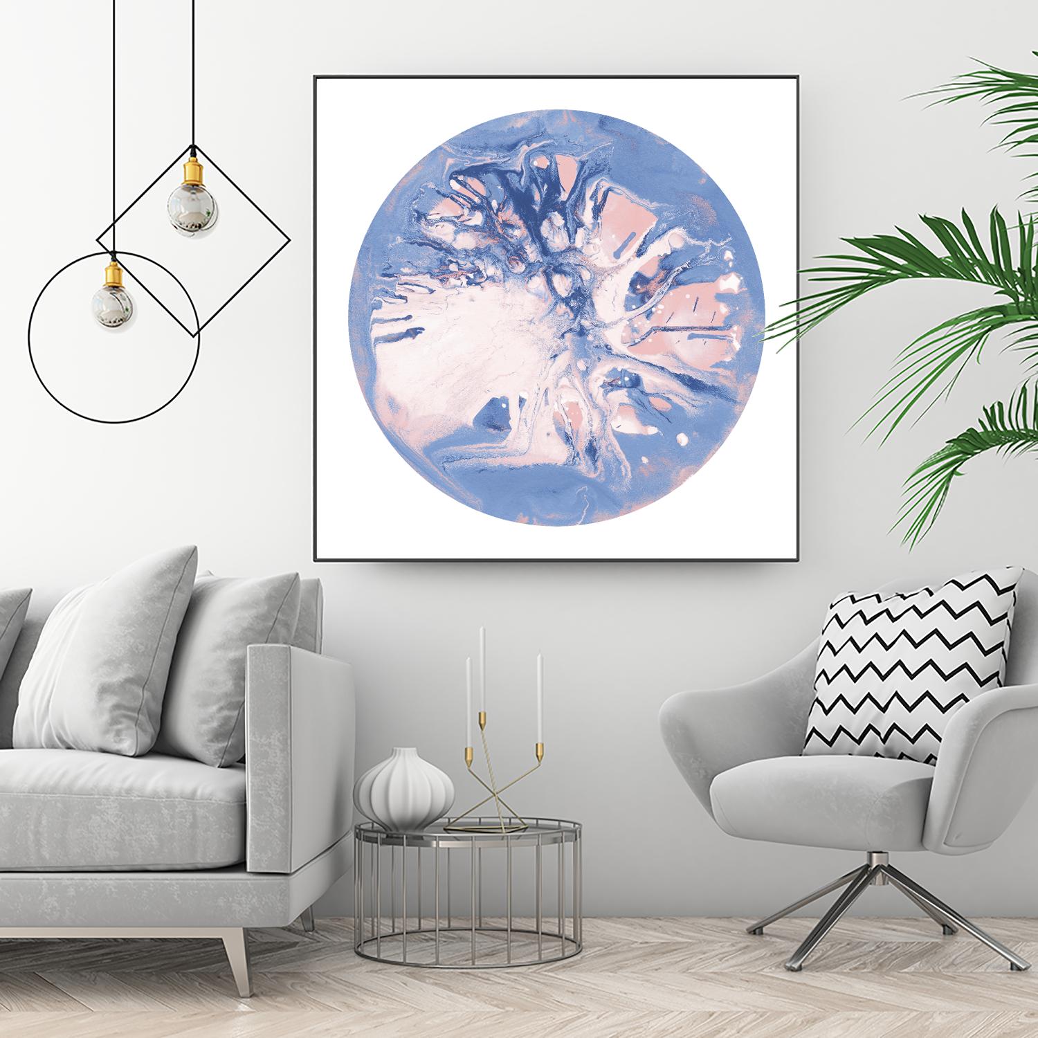 Spin Art 22 by Kyle Goderwis on GIANT ART - purple abstract