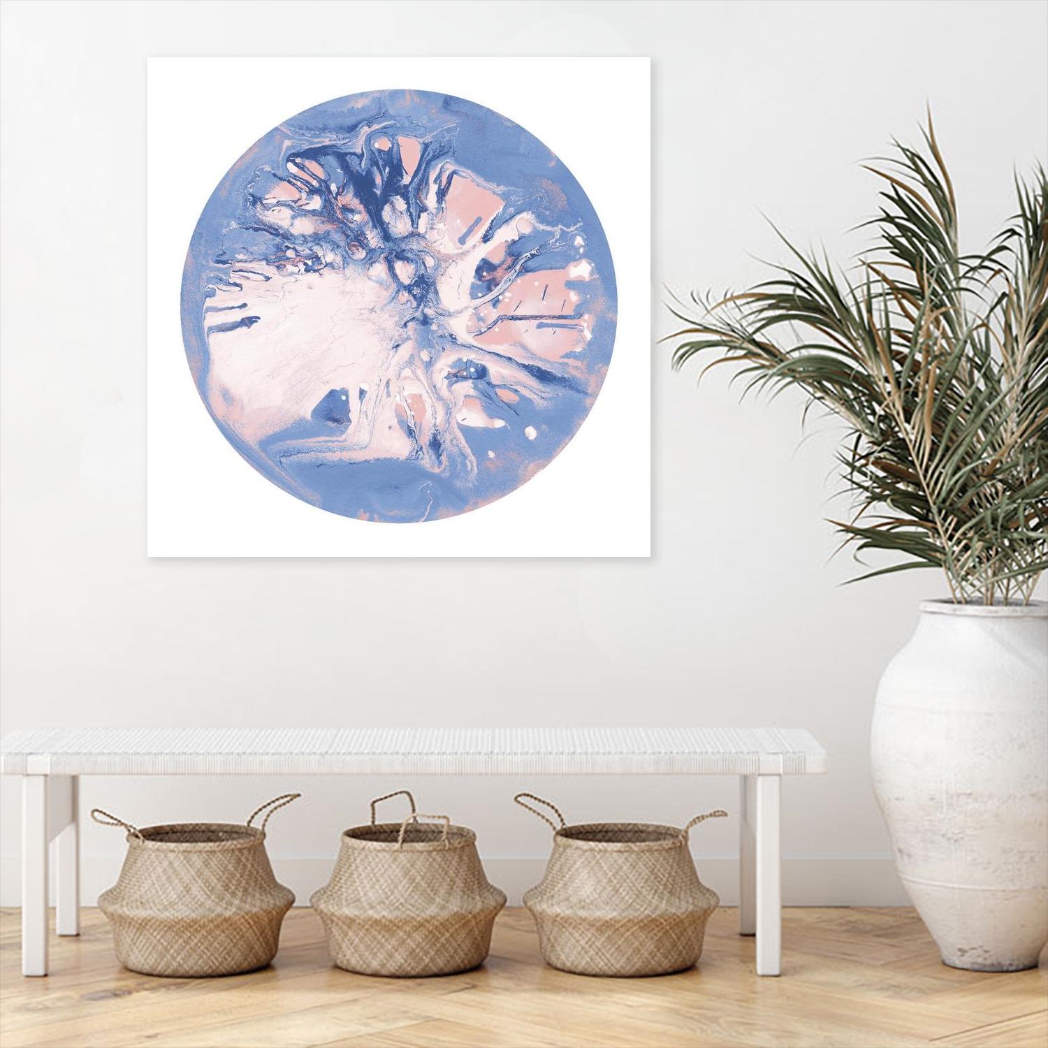 Spin Art 22 by Kyle Goderwis on GIANT ART - purple abstract