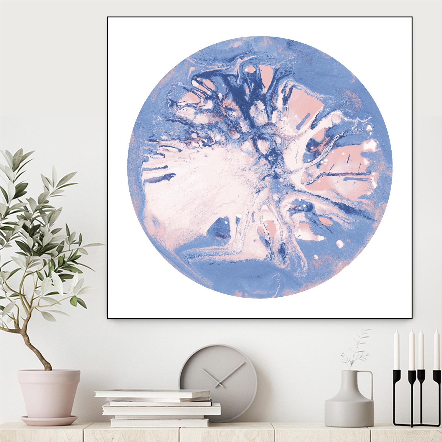 Spin Art 22 by Kyle Goderwis on GIANT ART - purple abstract