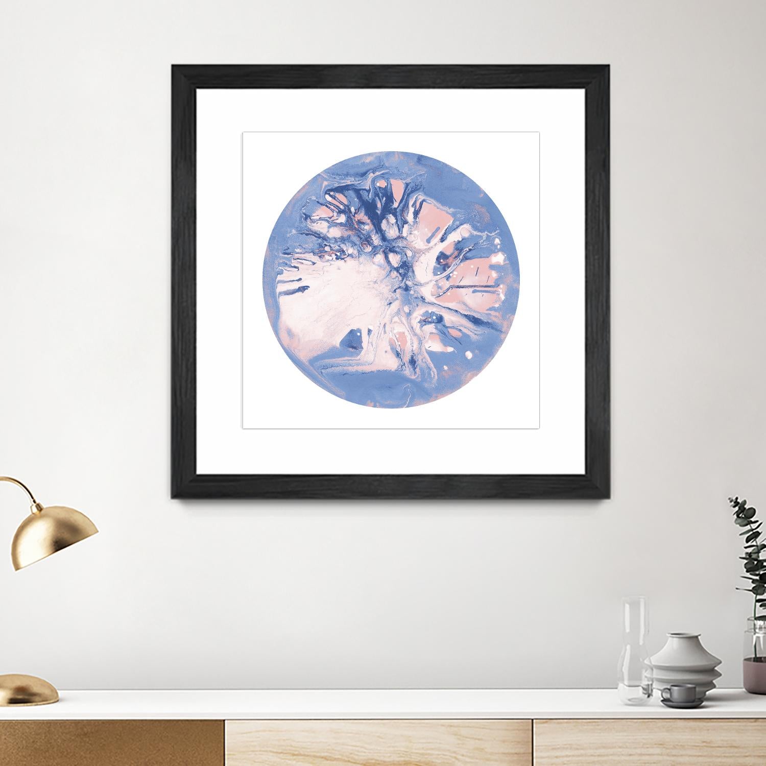 Spin Art 22 by Kyle Goderwis on GIANT ART - purple abstract