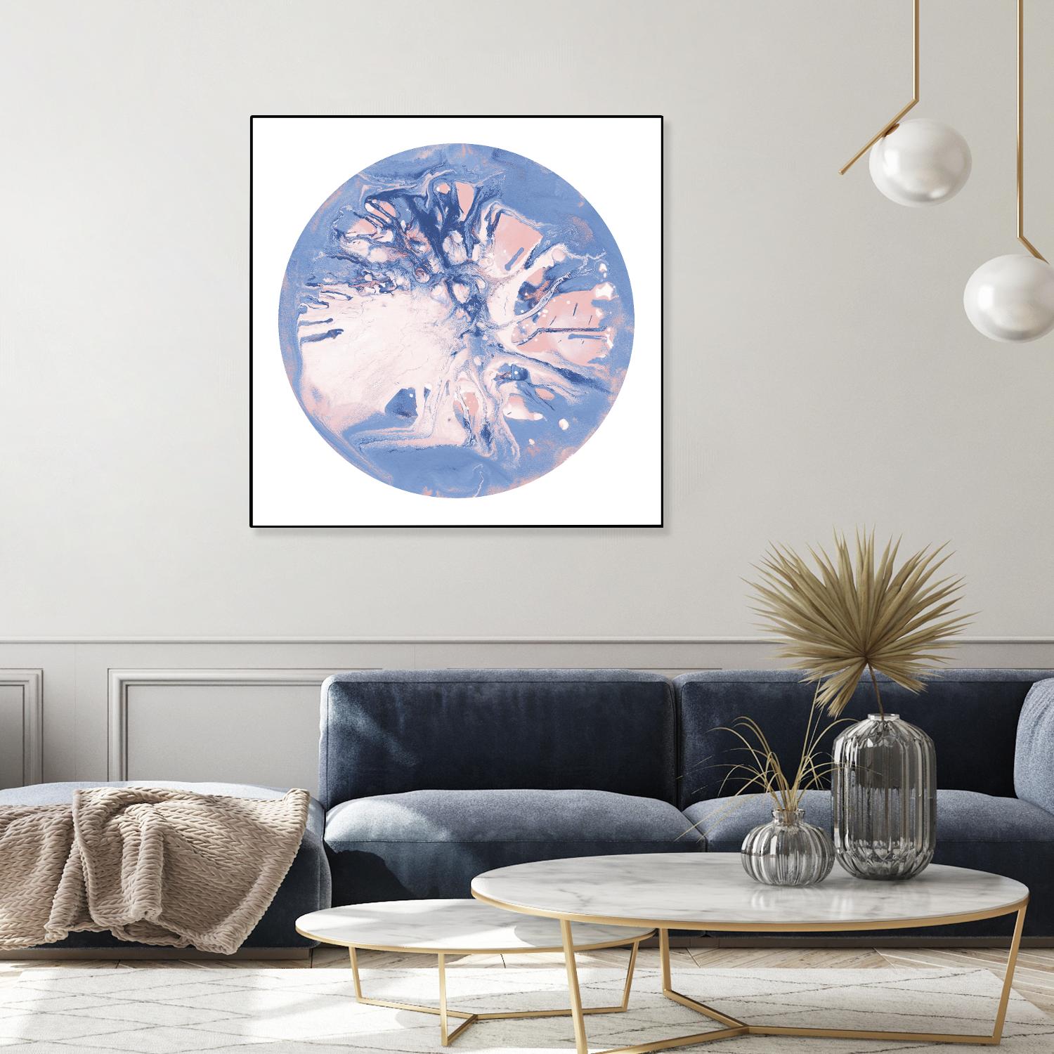 Spin Art 22 by Kyle Goderwis on GIANT ART - purple abstract