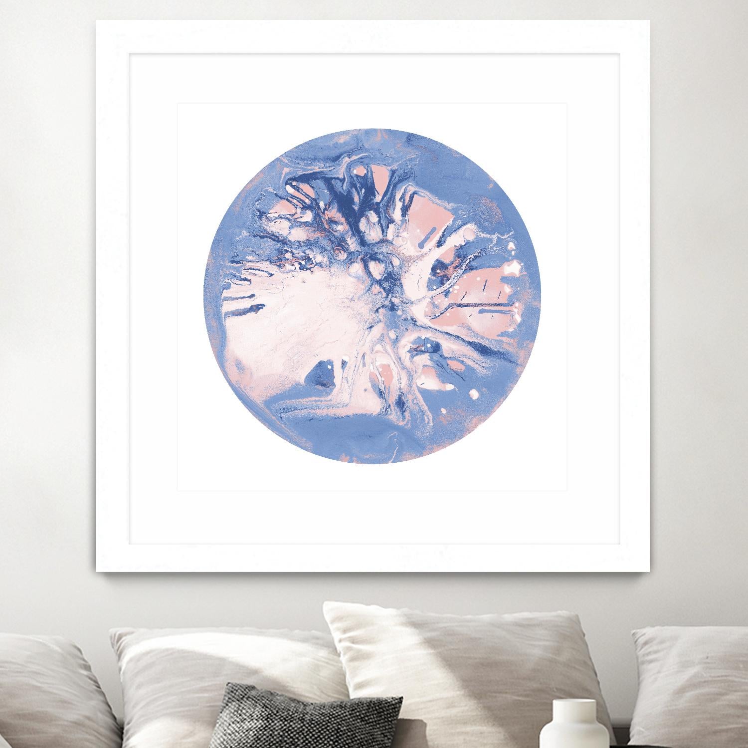 Spin Art 22 by Kyle Goderwis on GIANT ART - purple abstract