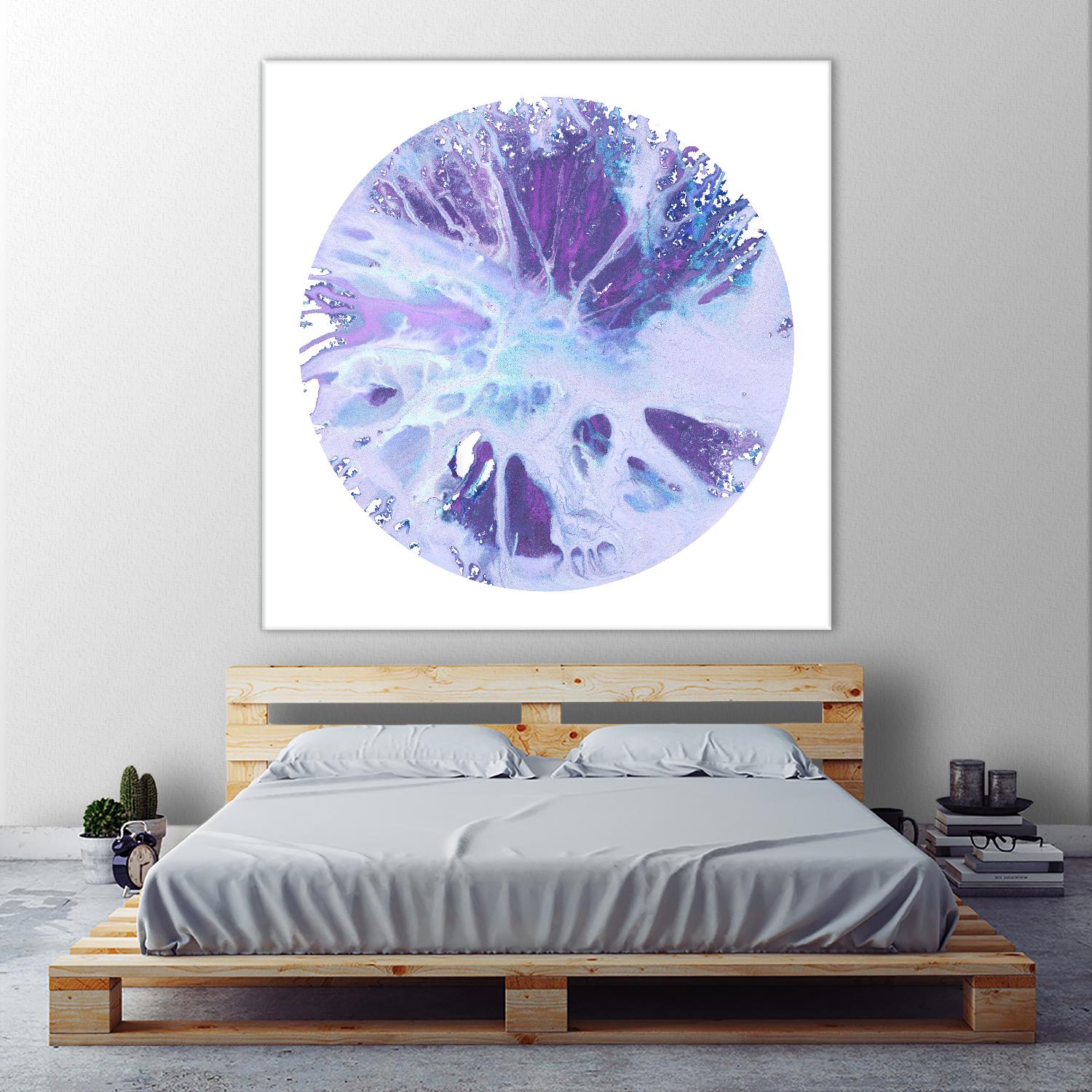 Spin Art 27 by Kyle Goderwis on GIANT ART - purple abstract