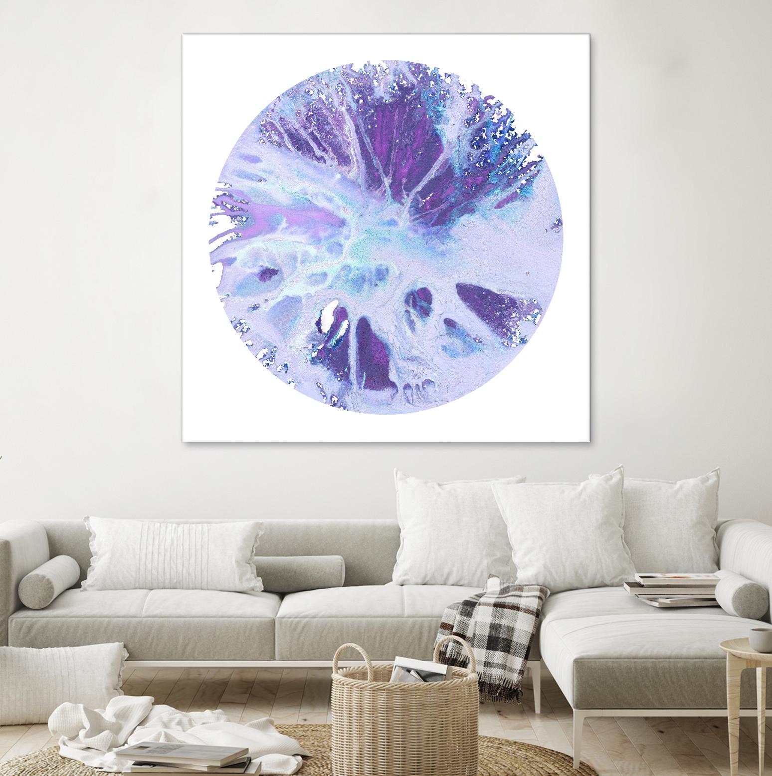 Spin Art 27 by Kyle Goderwis on GIANT ART - purple abstract