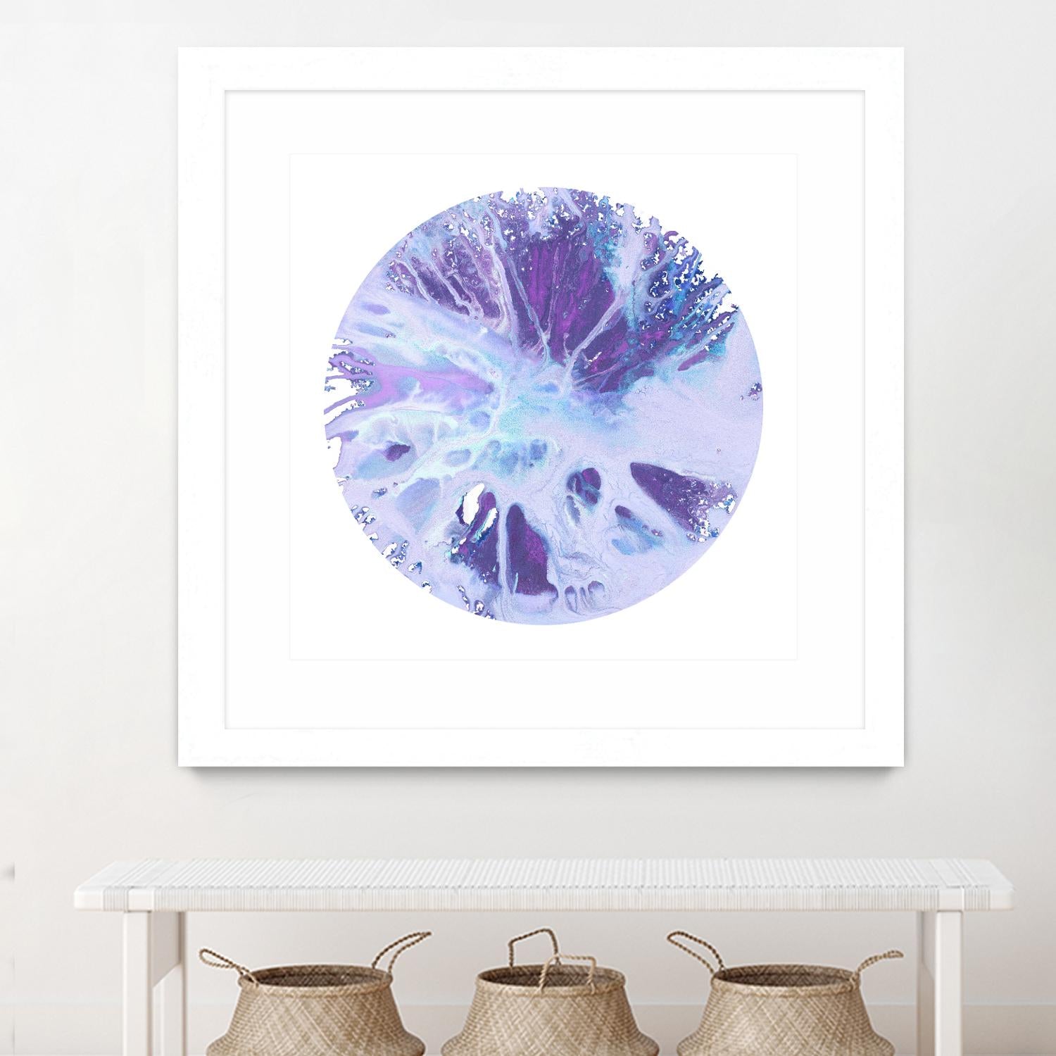 Spin Art 27 by Kyle Goderwis on GIANT ART - purple abstract