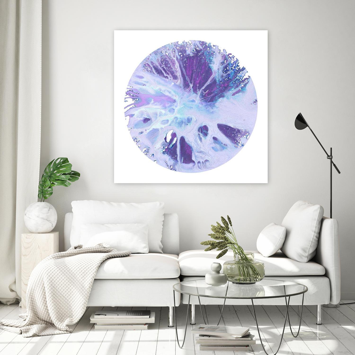 Spin Art 27 by Kyle Goderwis on GIANT ART - purple abstract
