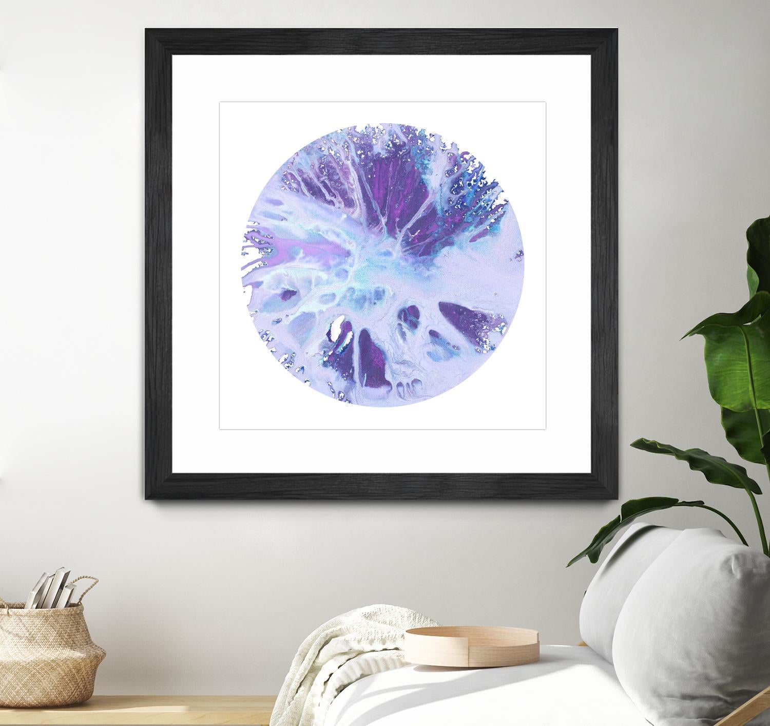 Spin Art 27 by Kyle Goderwis on GIANT ART - purple abstract