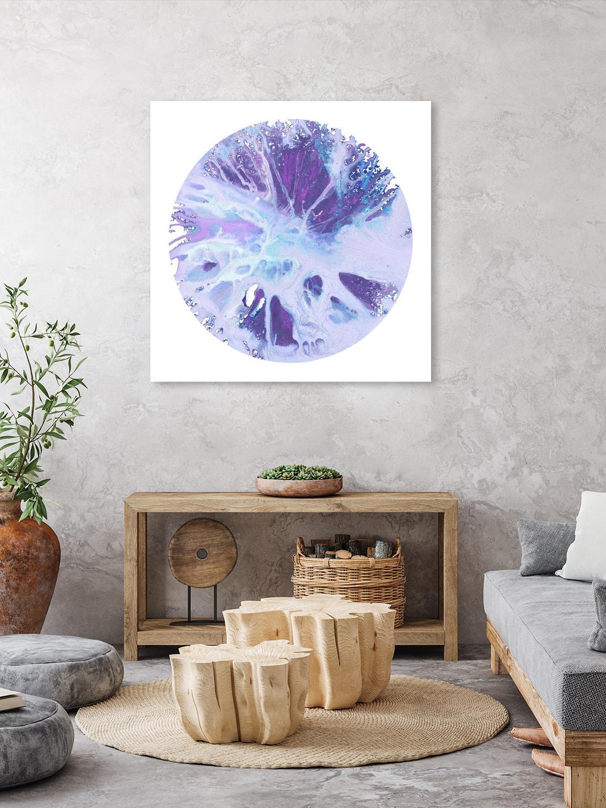 Spin Art 27 by Kyle Goderwis on GIANT ART - purple abstract