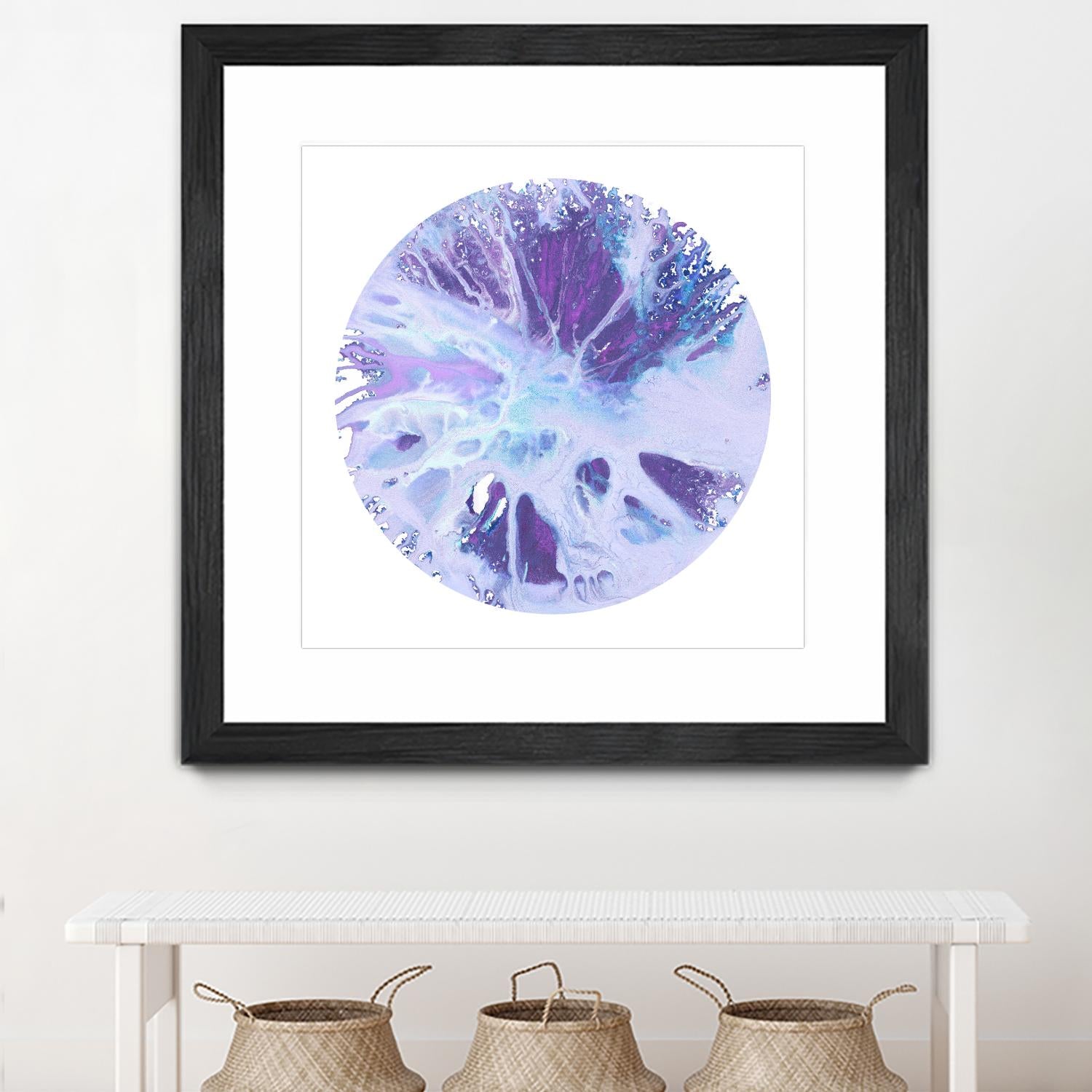 Spin Art 27 by Kyle Goderwis on GIANT ART - purple abstract