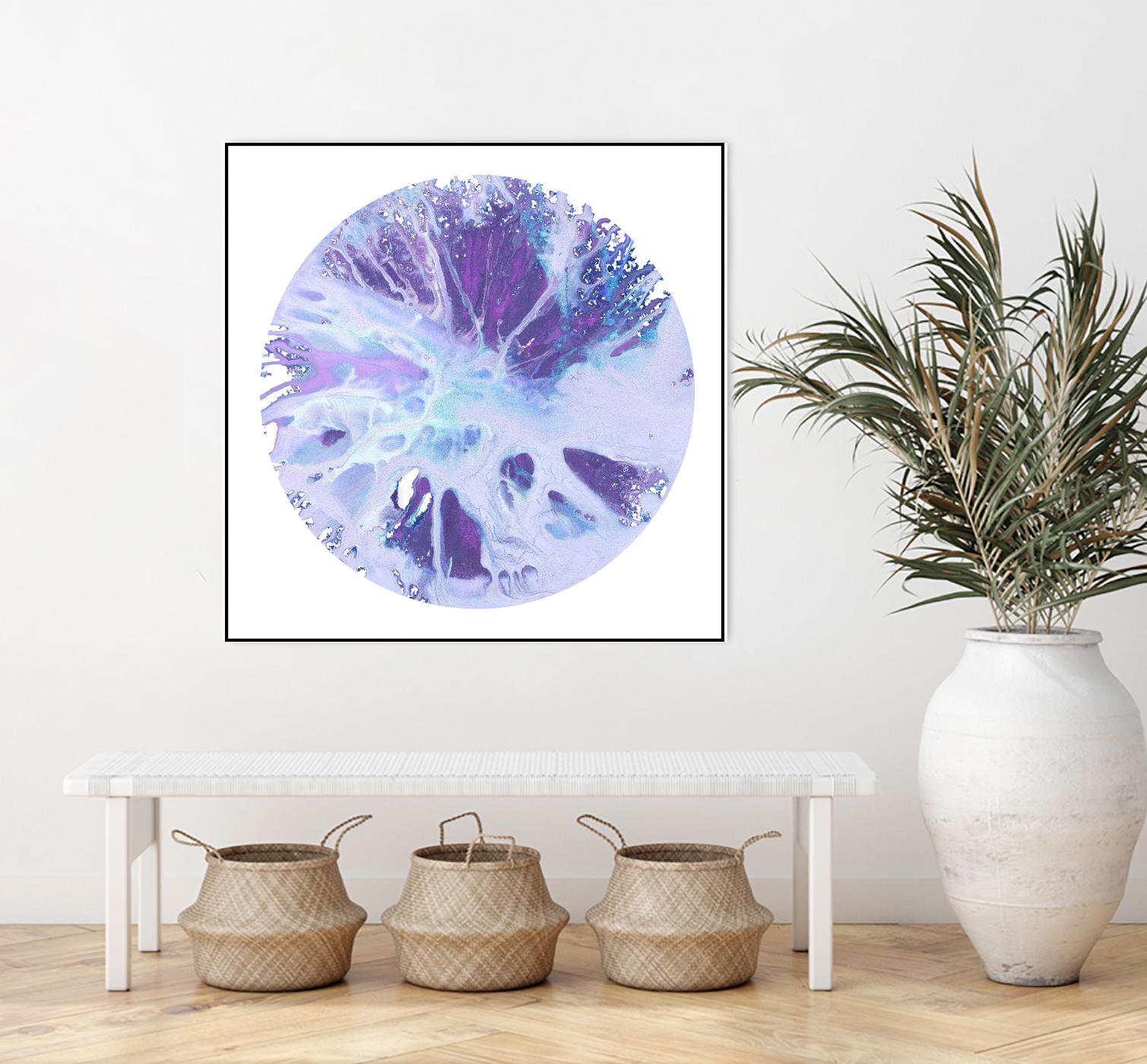 Spin Art 27 by Kyle Goderwis on GIANT ART - purple abstract