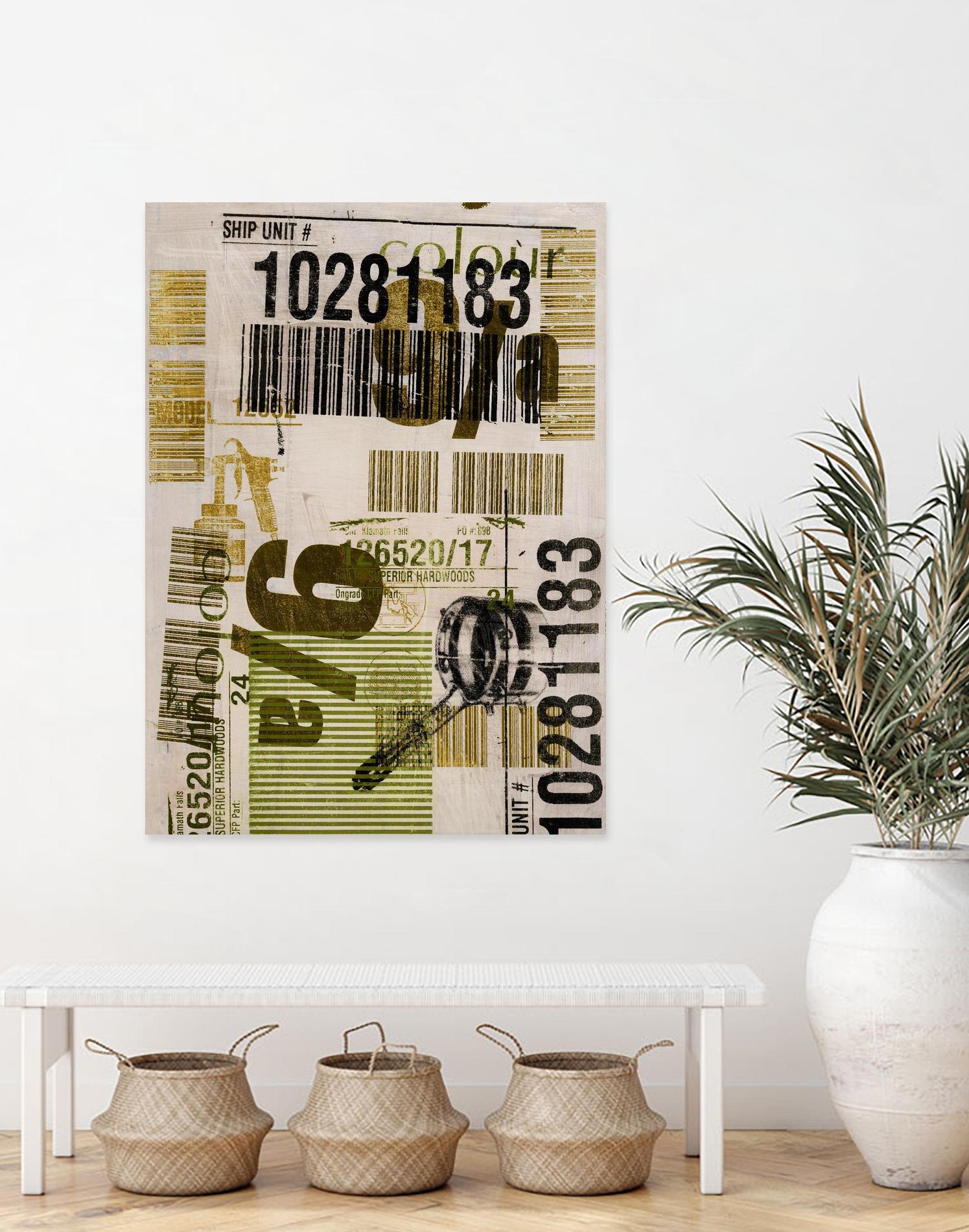 Woton 6-recolor by JB Hall on GIANT ART - grey contemporary