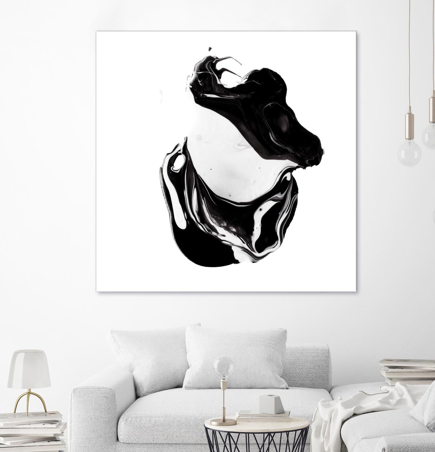 Polished in Burgundy-recolor by THE Studio on GIANT ART - purple abstract