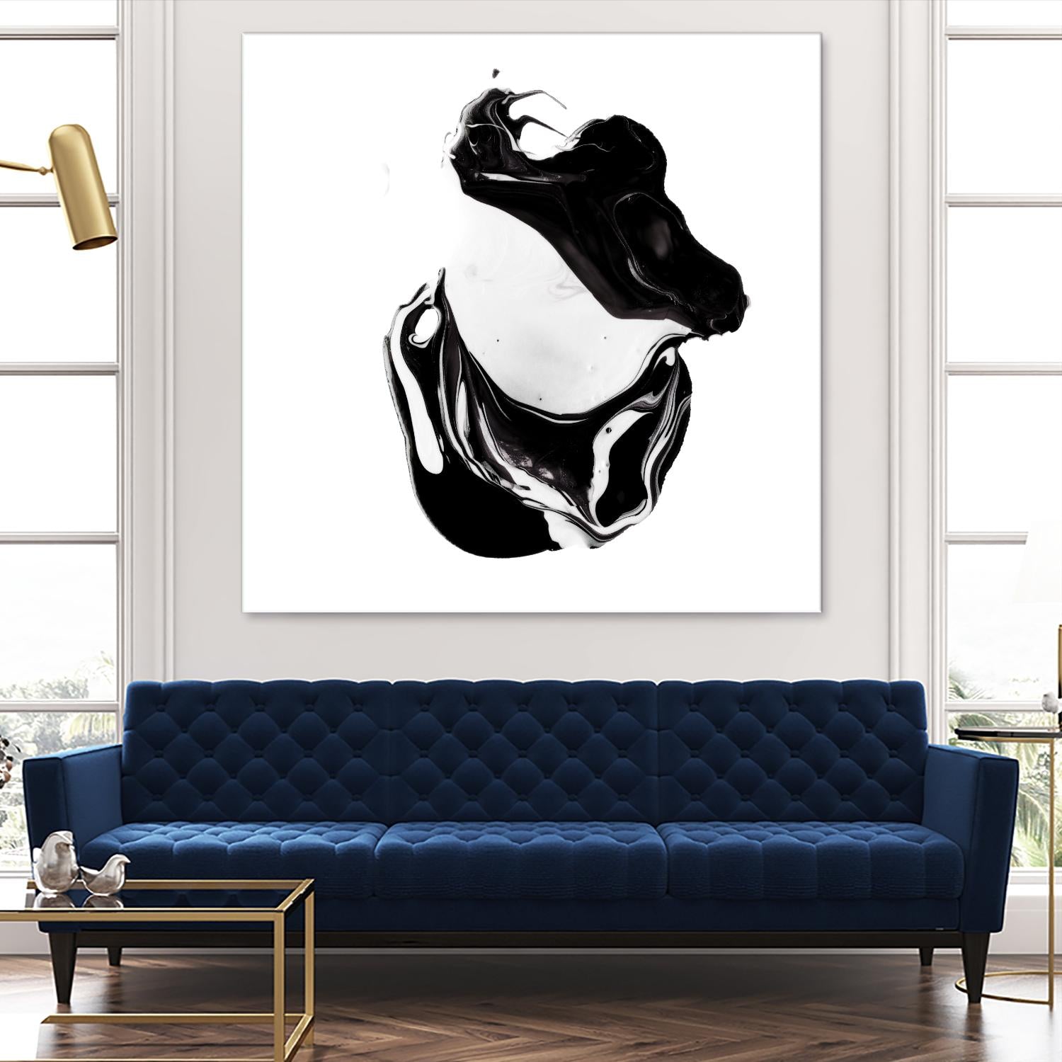 Polished in Burgundy-recolor by THE Studio on GIANT ART - purple abstract