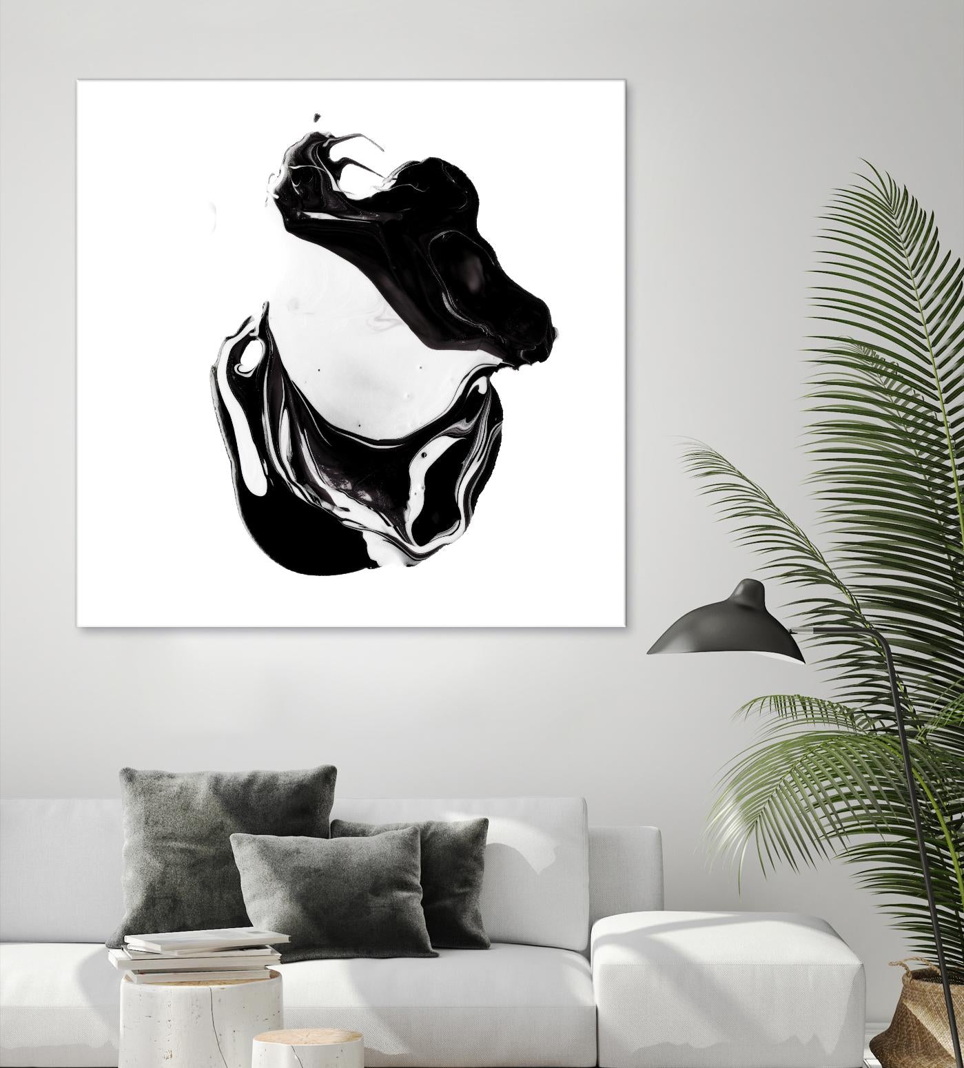 Polished in Burgundy-recolor by THE Studio on GIANT ART - purple abstract