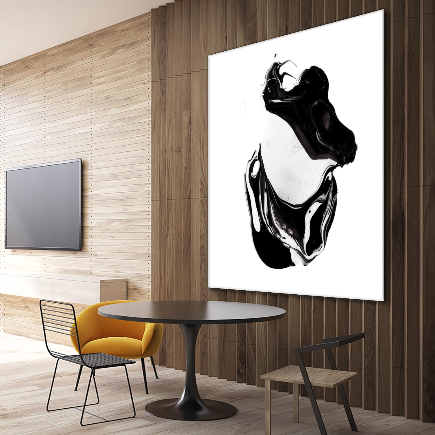 Polished in Burgundy-recolor by THE Studio on GIANT ART - purple abstract