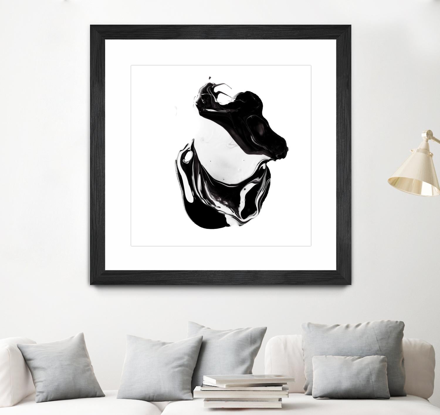 Polished in Burgundy-recolor by THE Studio on GIANT ART - purple abstract