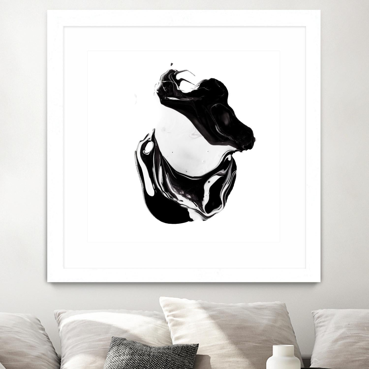 Polished in Burgundy-recolor by THE Studio on GIANT ART - purple abstract