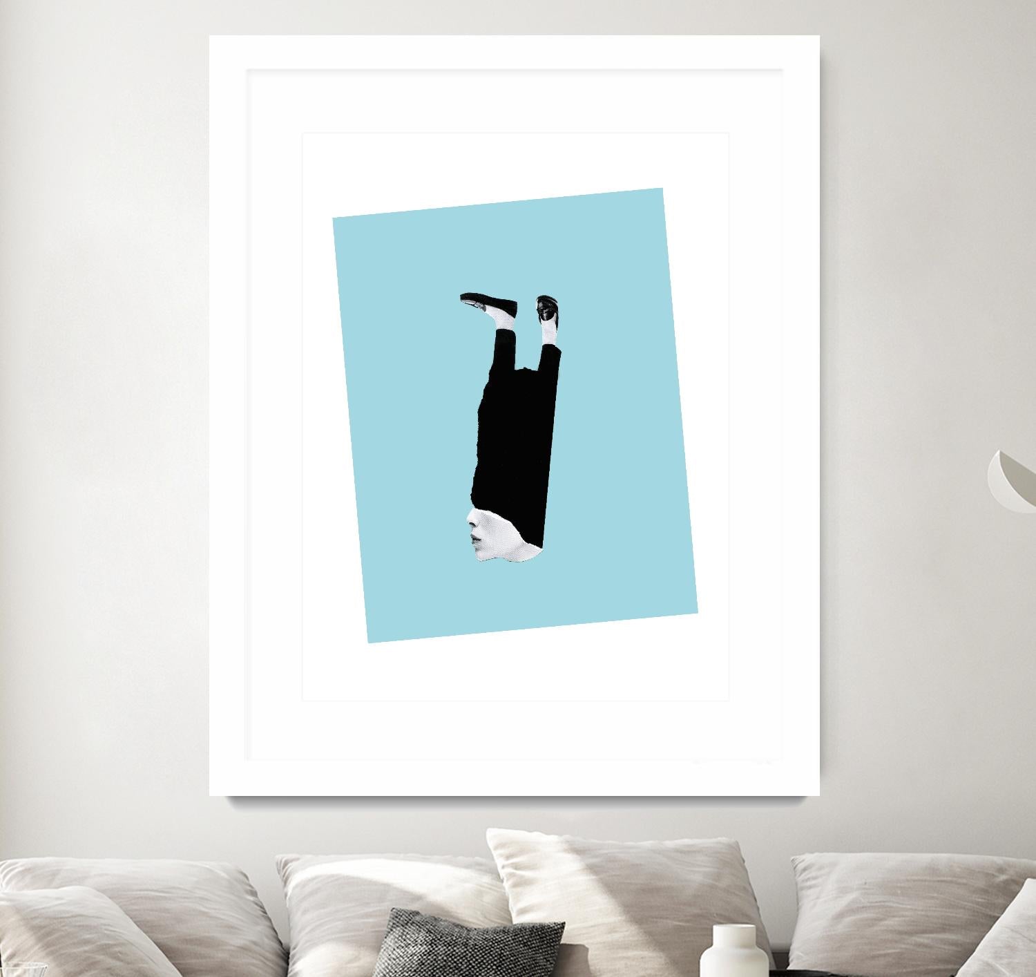 No Pussyfooting by Richard Vergez on GIANT ART - grey abstract