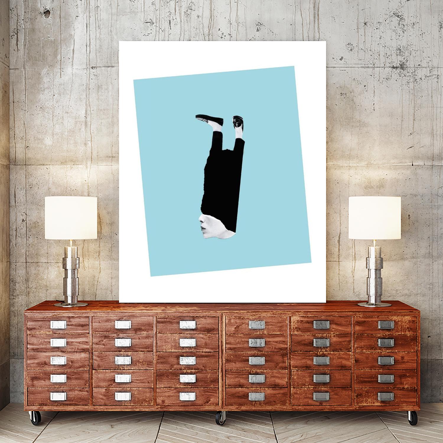 No Pussyfooting by Richard Vergez on GIANT ART - grey abstract