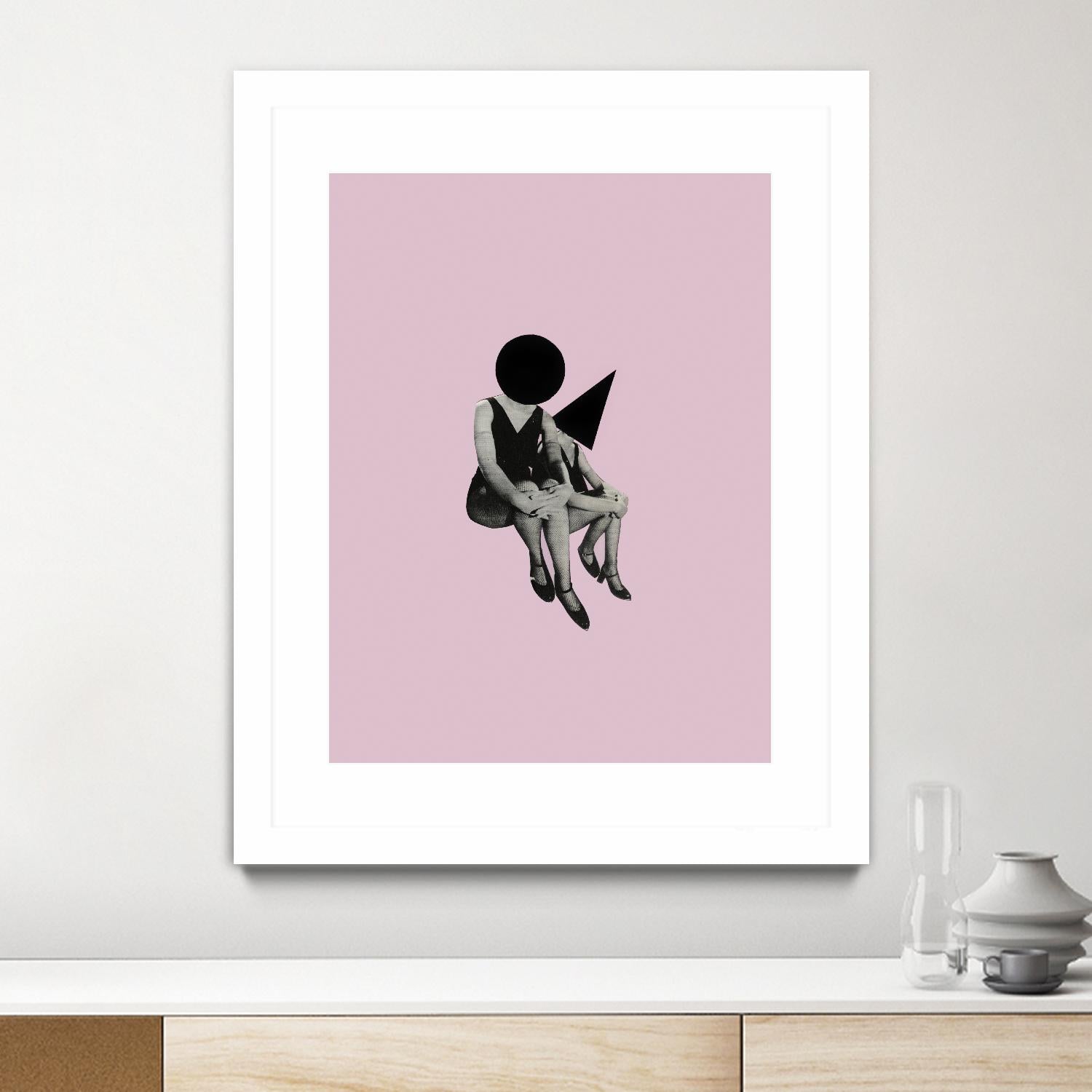 Pink Opaque by Richard Vergez on GIANT ART - pink abstract