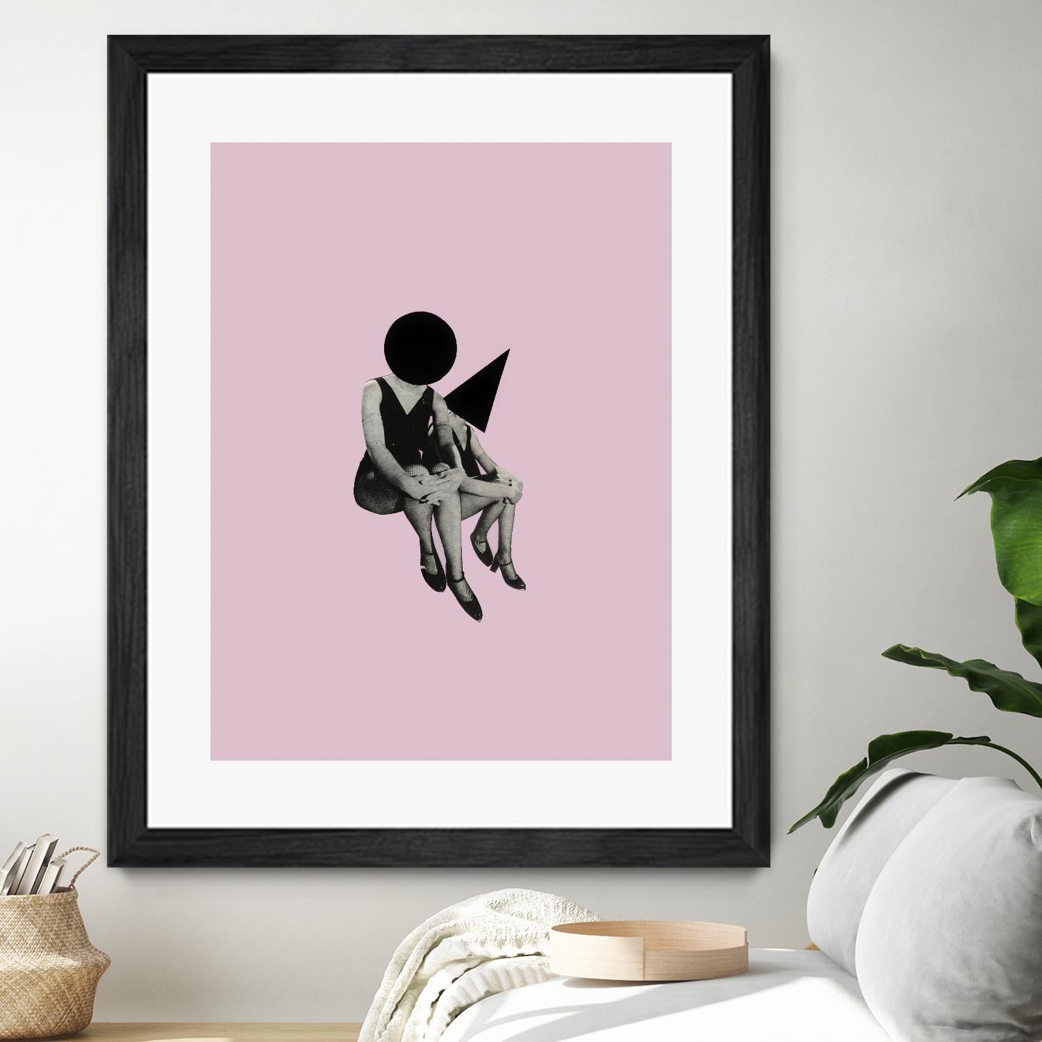 Pink Opaque by Richard Vergez on GIANT ART - pink abstract