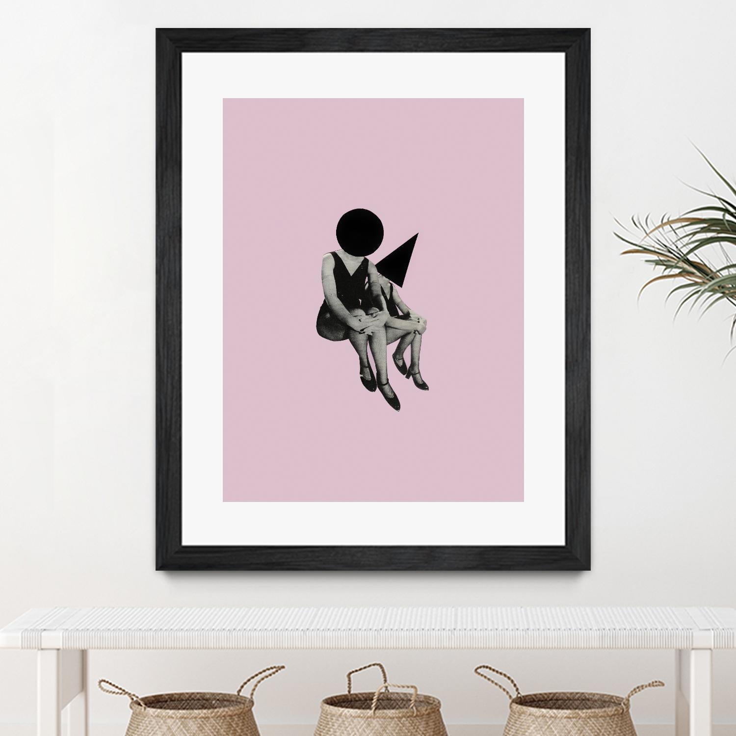 Pink Opaque by Richard Vergez on GIANT ART - pink abstract