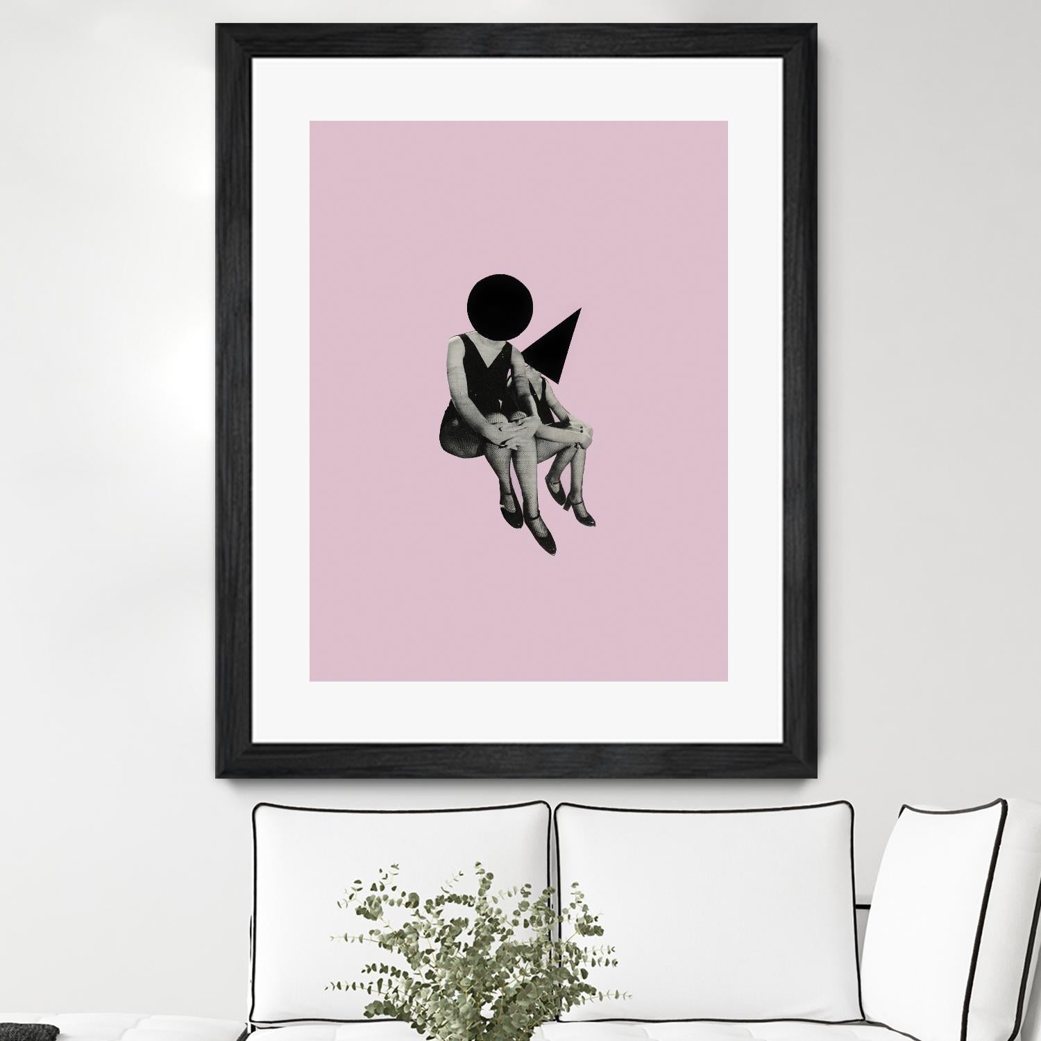 Pink Opaque by Richard Vergez on GIANT ART - pink abstract