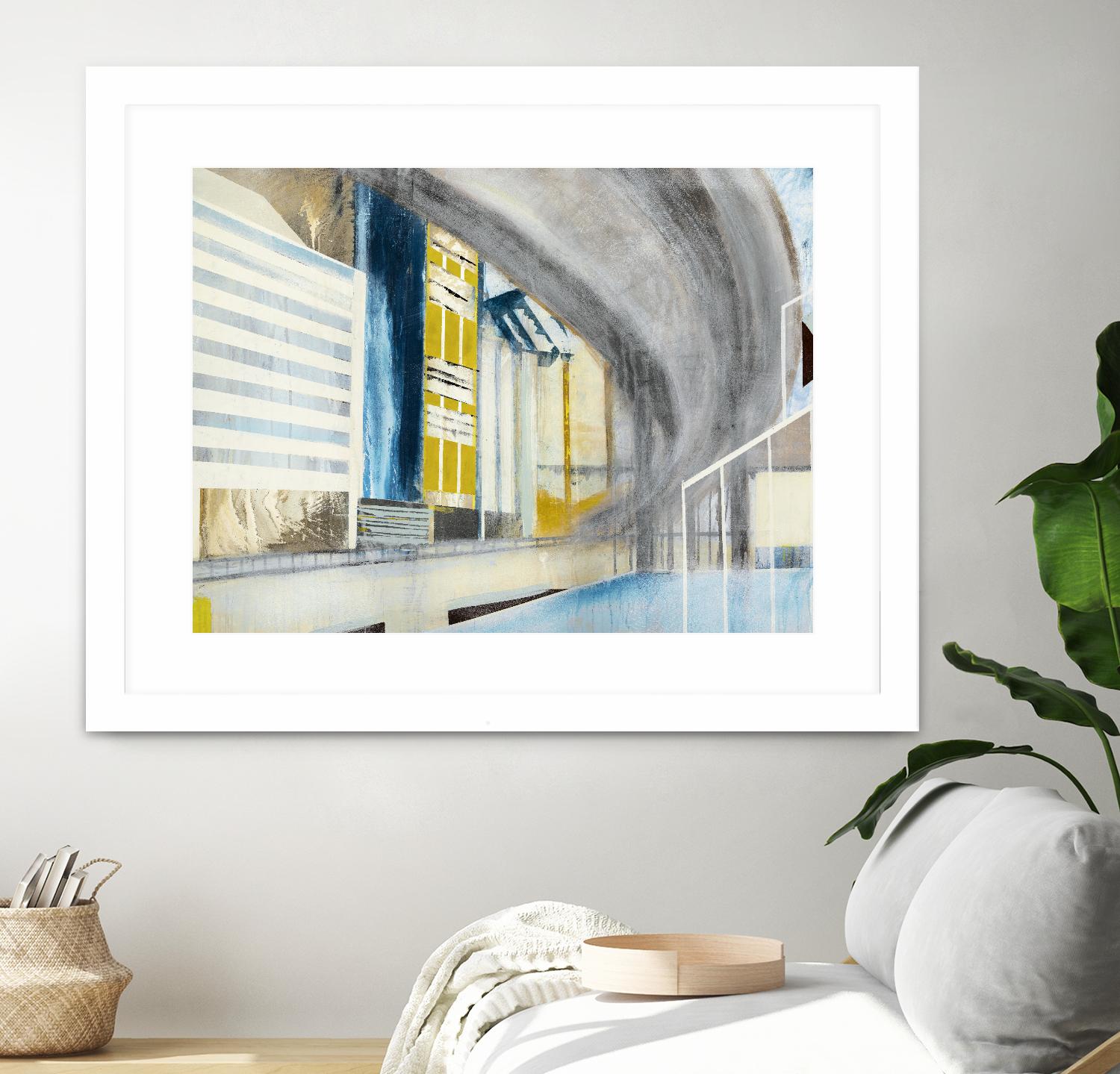 Overpass 2 by Kyle Goderwis on GIANT ART - grey city scene