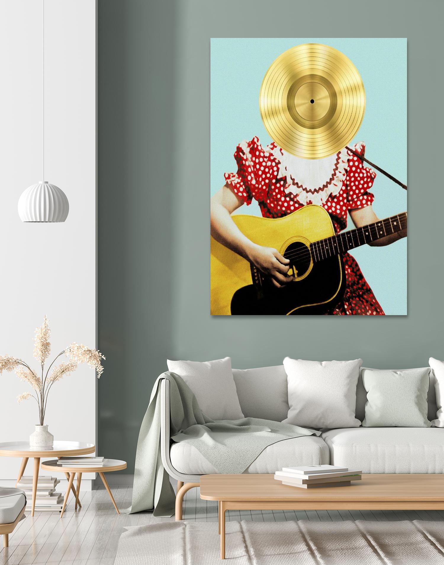 Country Western Gal by DavidJordan Williams on GIANT ART - red contemporary