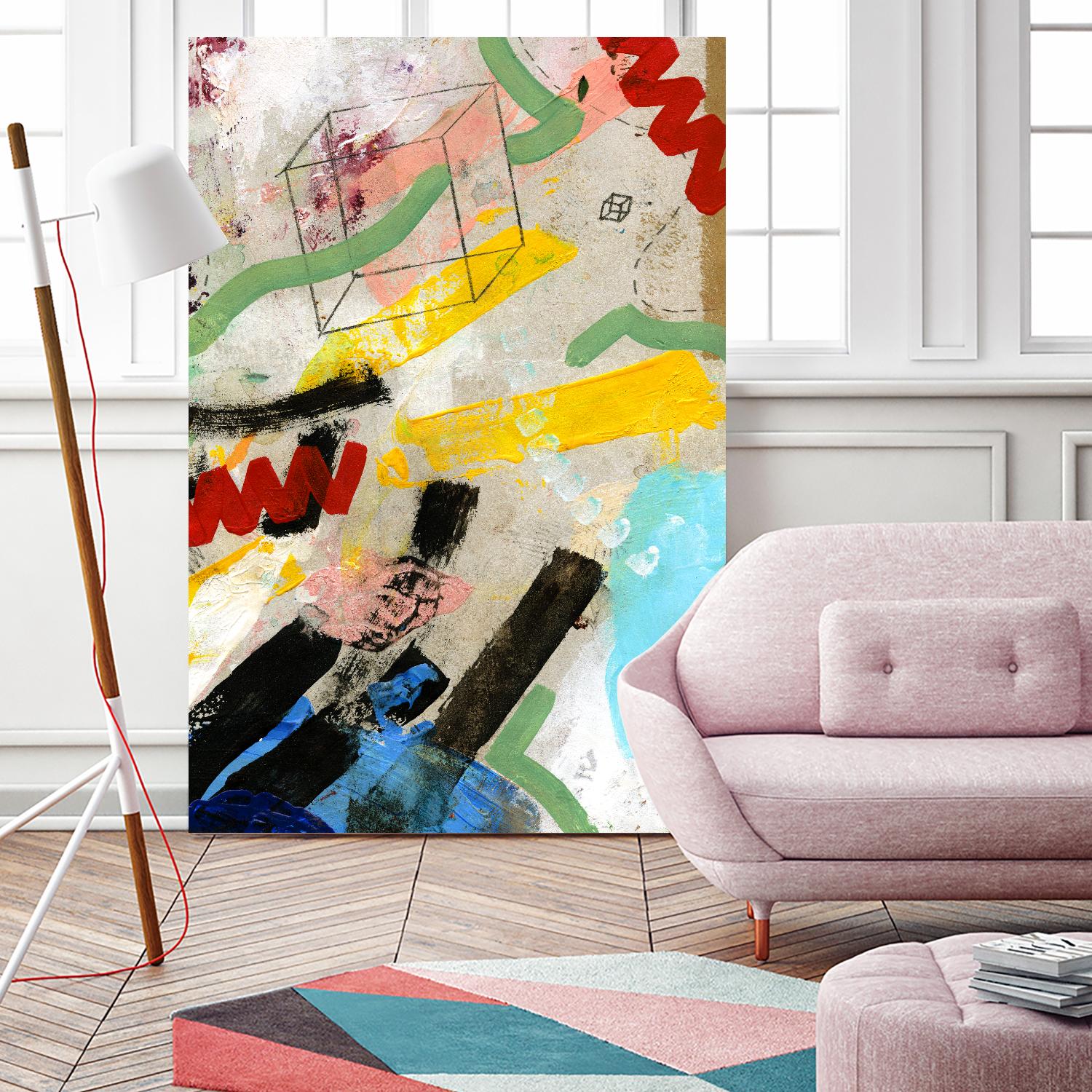 Palette 2 by Stefano Altamura on GIANT ART - beige abstract