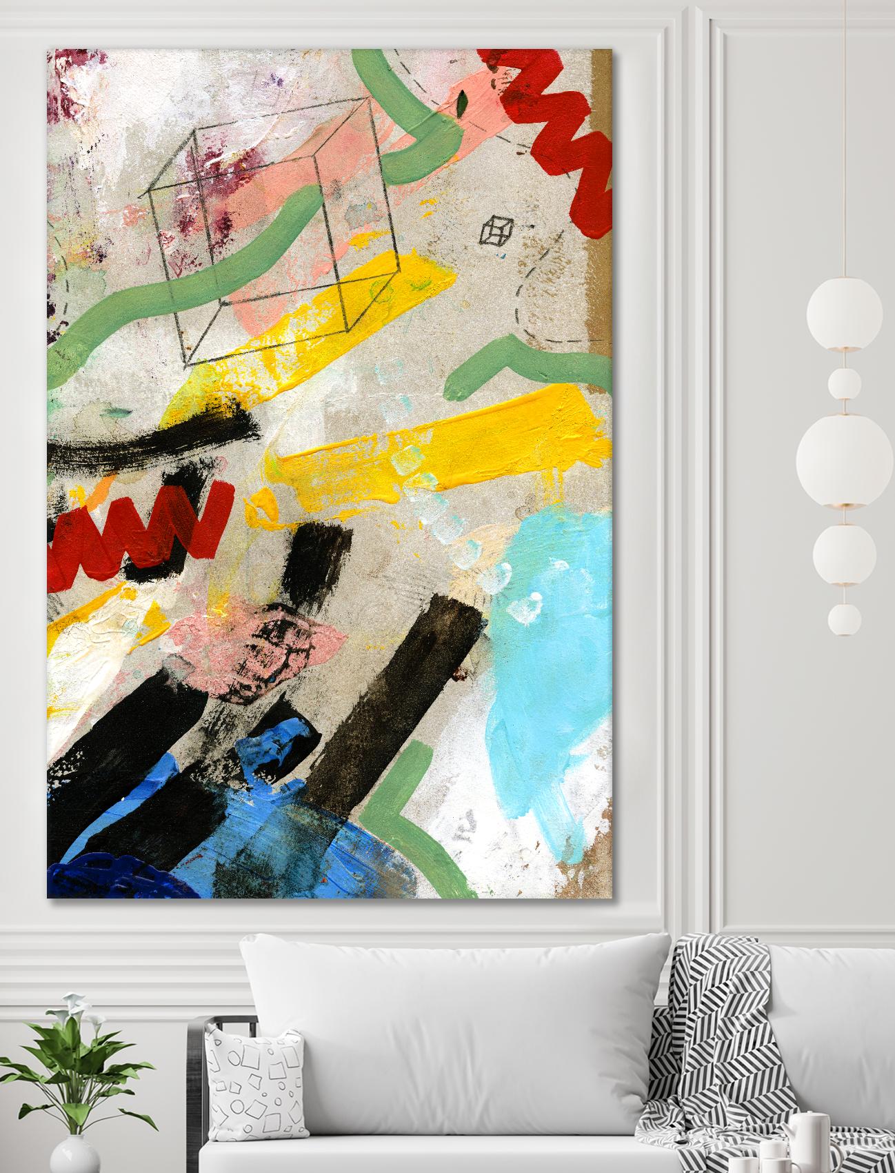 Palette 2 by Stefano Altamura on GIANT ART - beige abstract